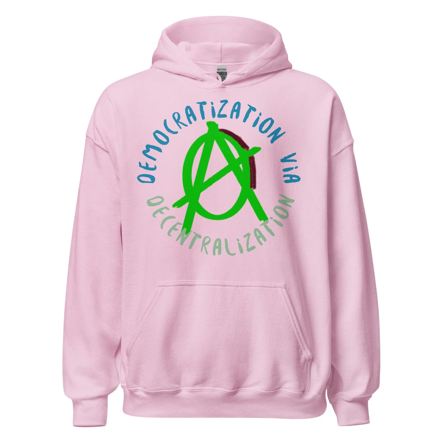 Anarchy Wear Green "Decentralization" Hoodie - AnarchyWear