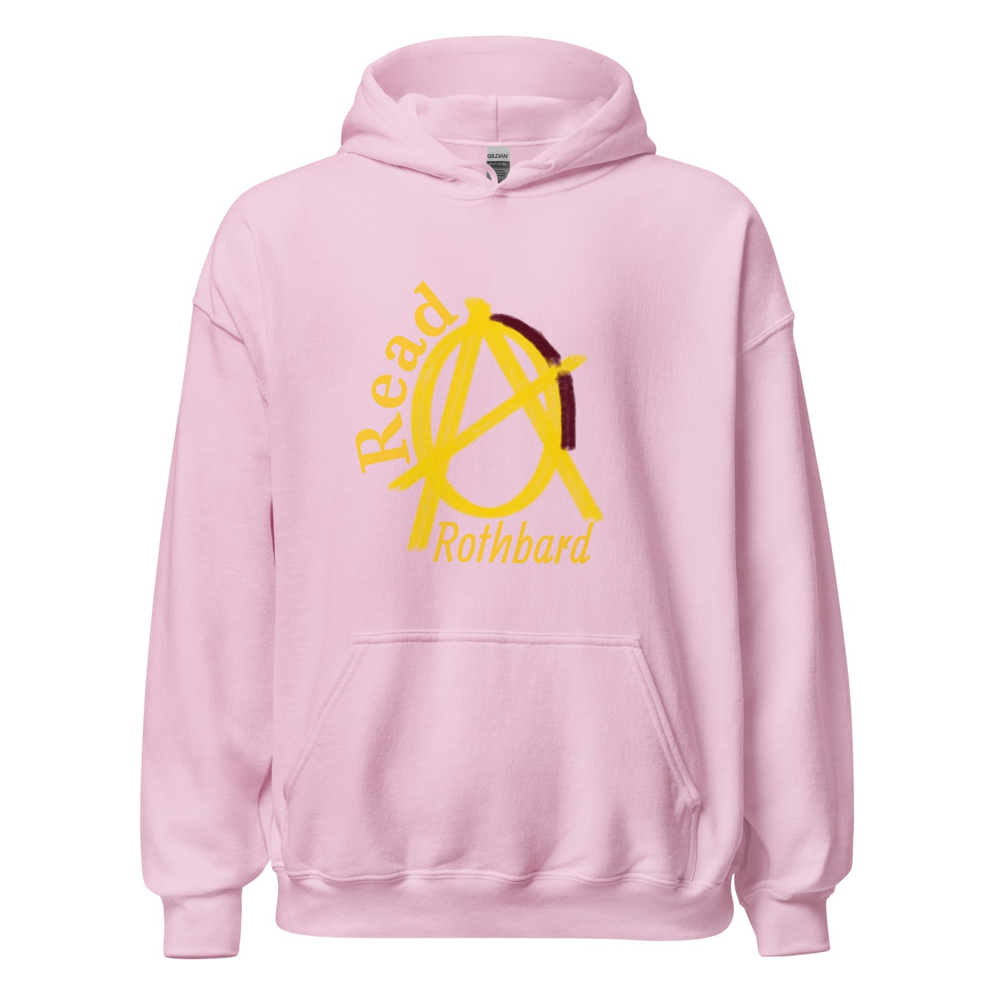 Anarchy Wear Gold "Read Rothbard" Hoodie