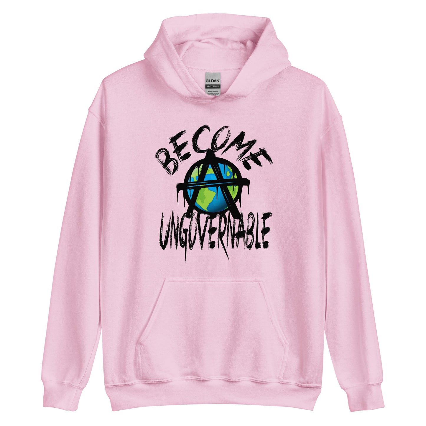 "Become Ungovernable" By @DigitalDuelist Unisex Hoodie