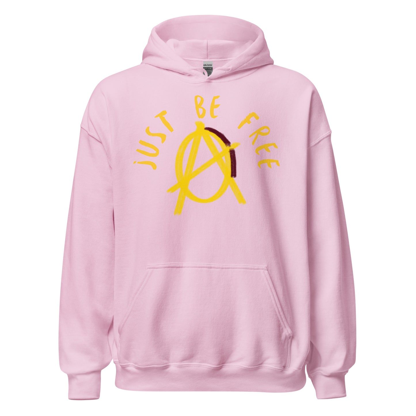 Anarchy Wear Gold "Just Be Free" Hoodie