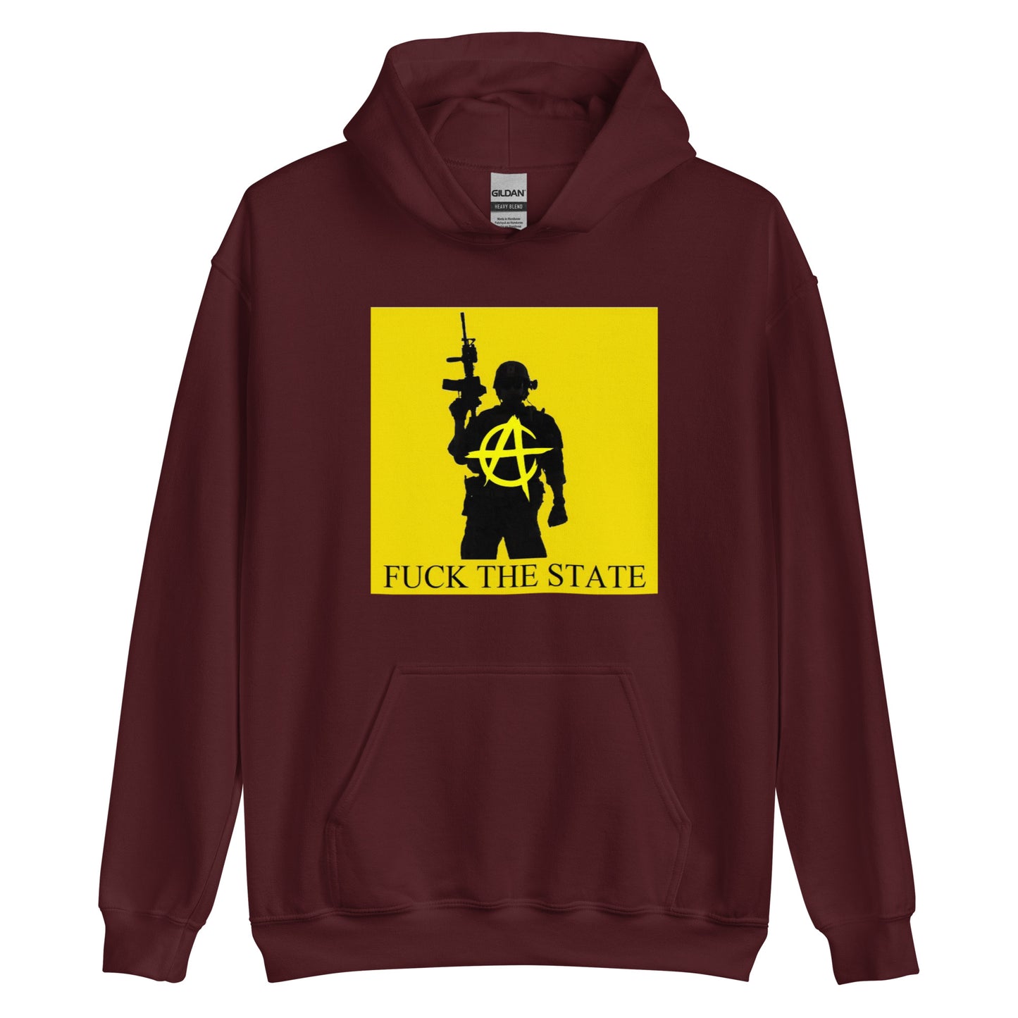 "Fuck The State" By @AncapAir Hoodie
