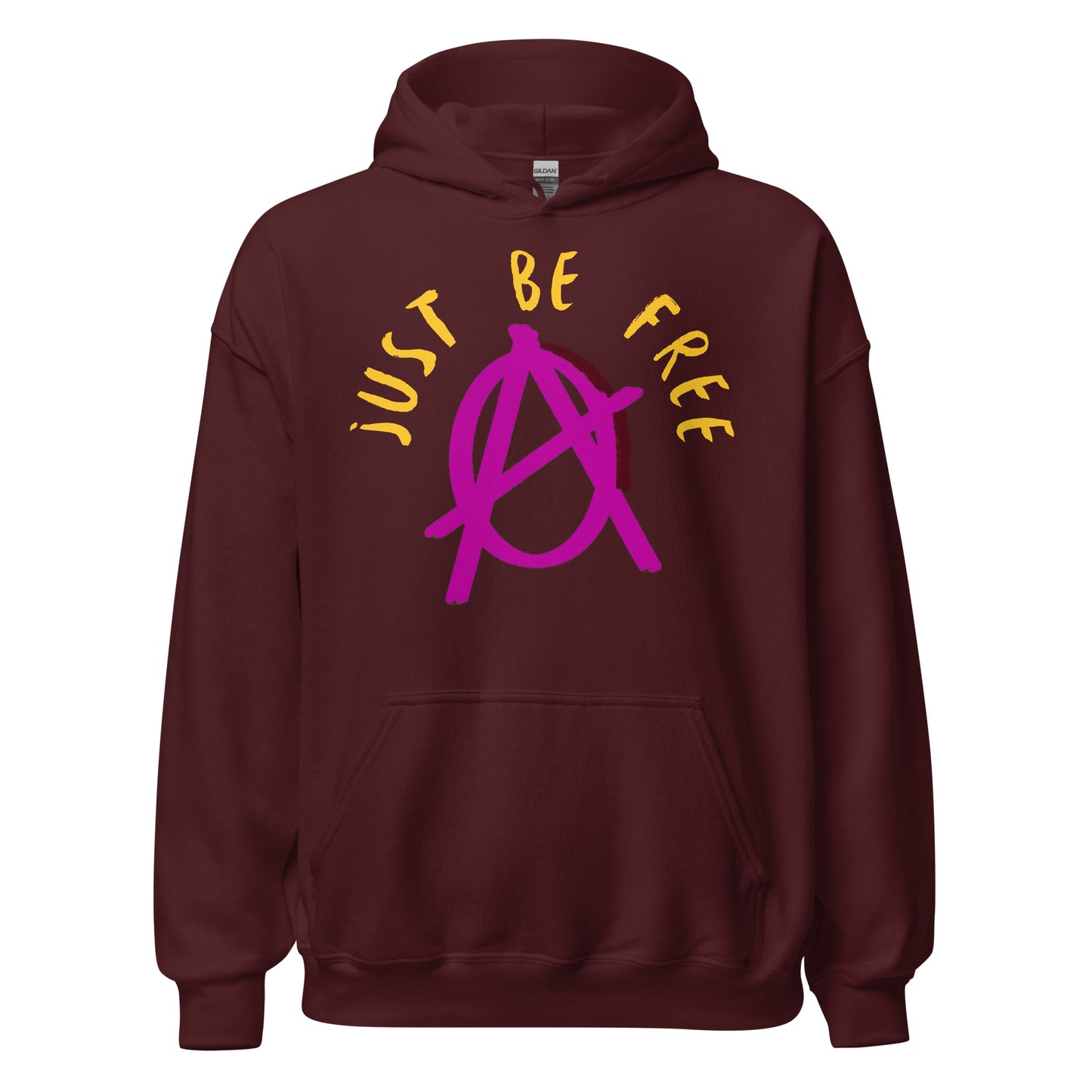 Anarchy Wear Pink "Just Be Free" Hoodie
