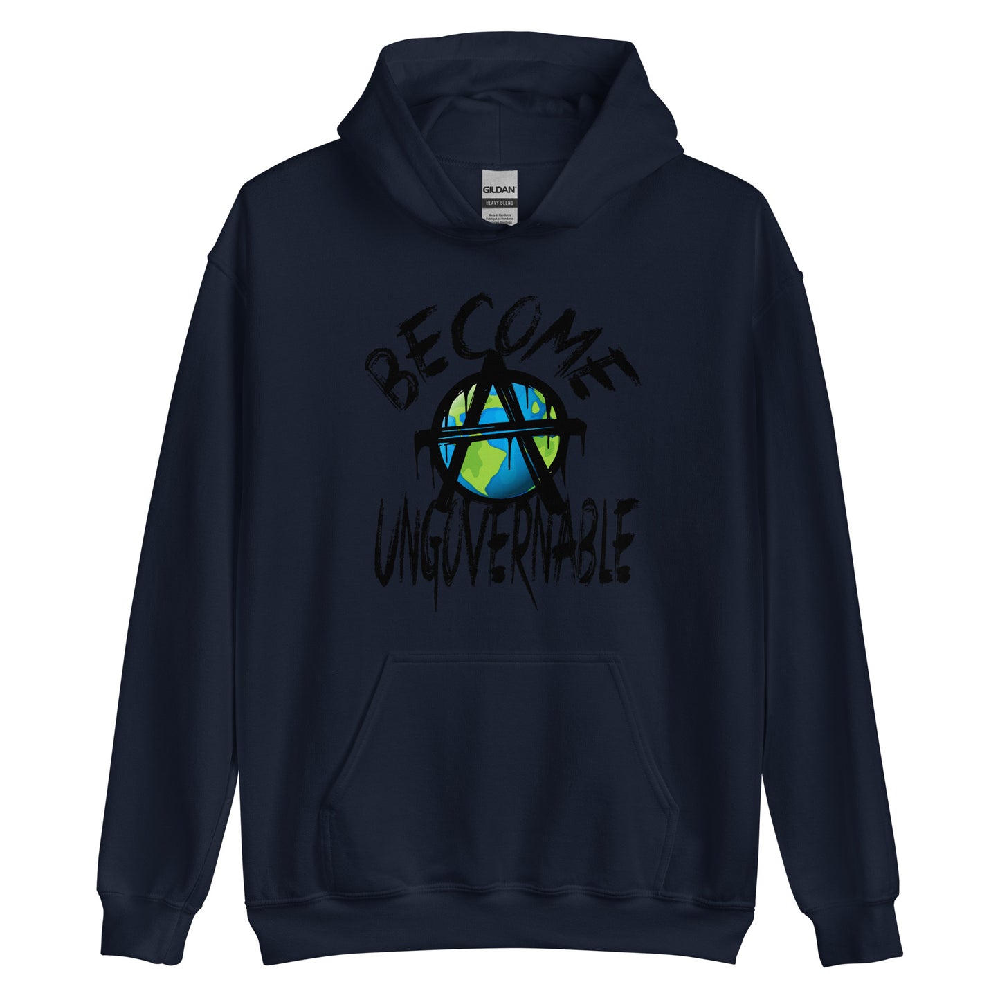 "Become Ungovernable" By @DigitalDuelist Unisex Hoodie