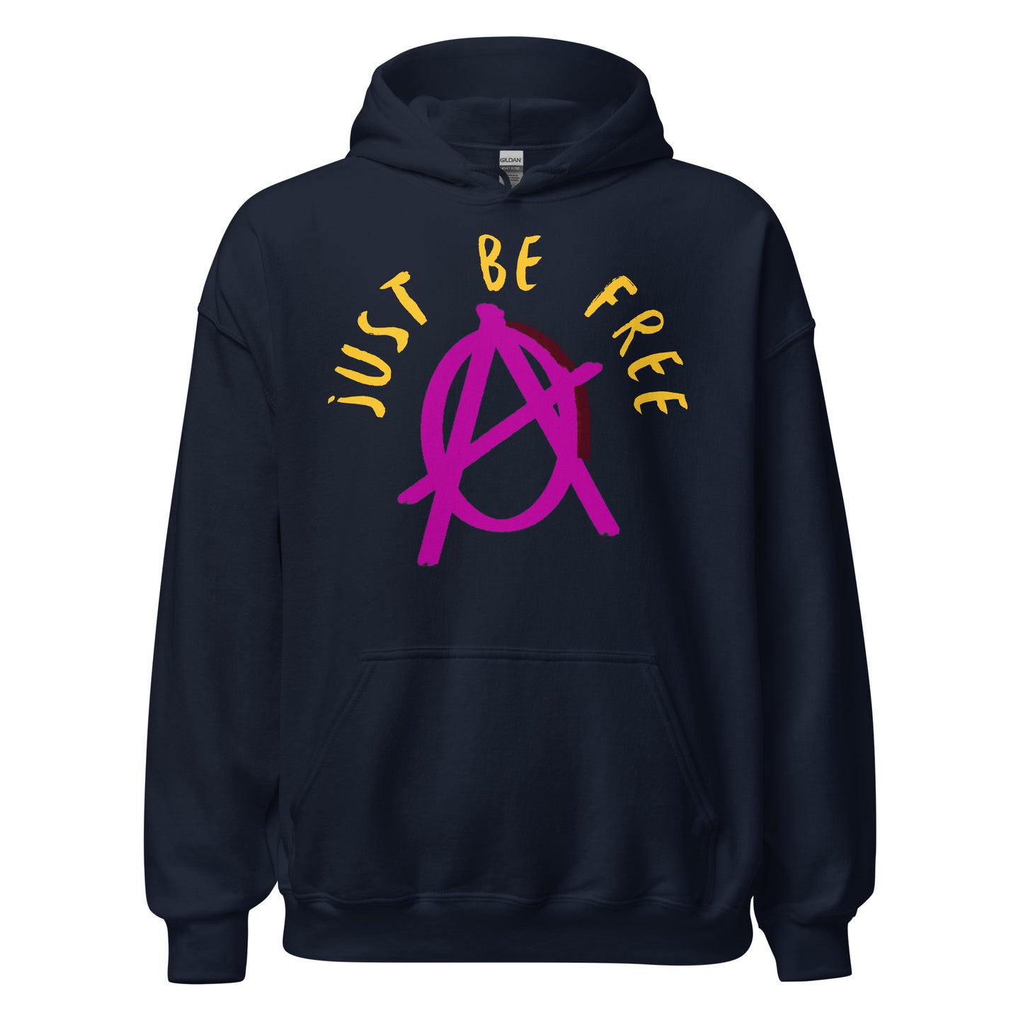 Anarchy Wear Pink "Just Be Free" Hoodie
