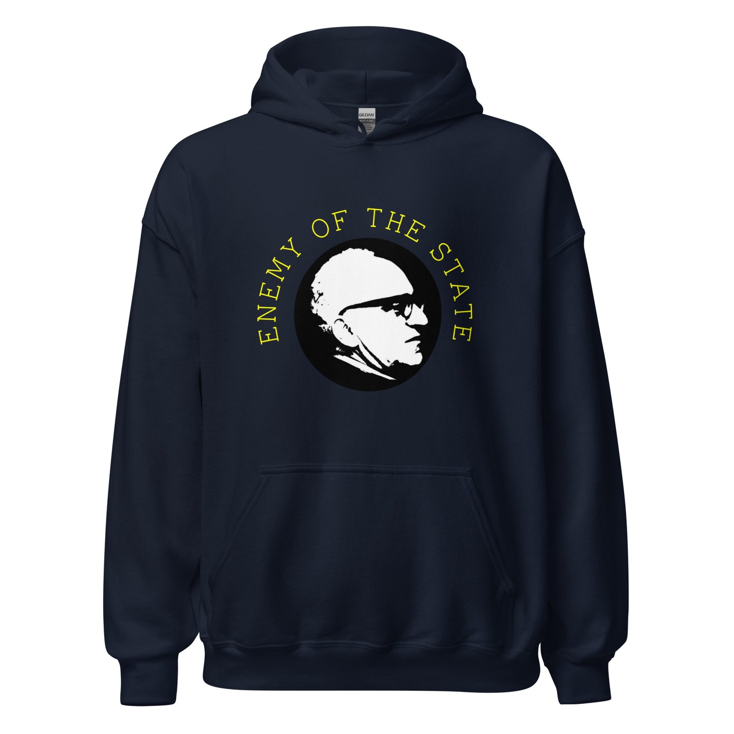 Anarchy Wear Gold "Enemy of The State" Hoodie