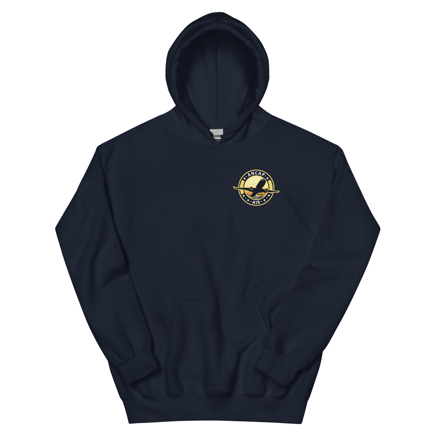 AnCap Air Official Small Logo Unisex Hoodie