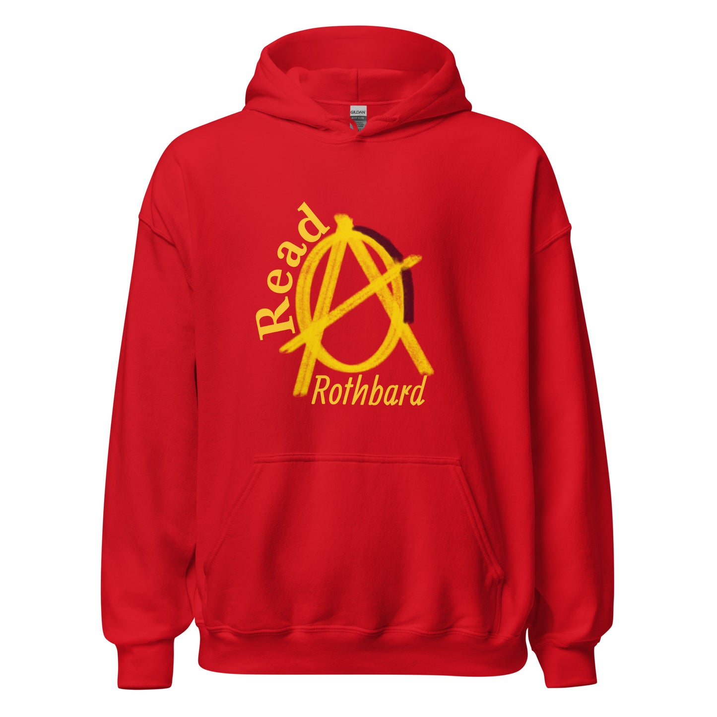 Anarchy Wear Gold "Read Rothbard" Hoodie