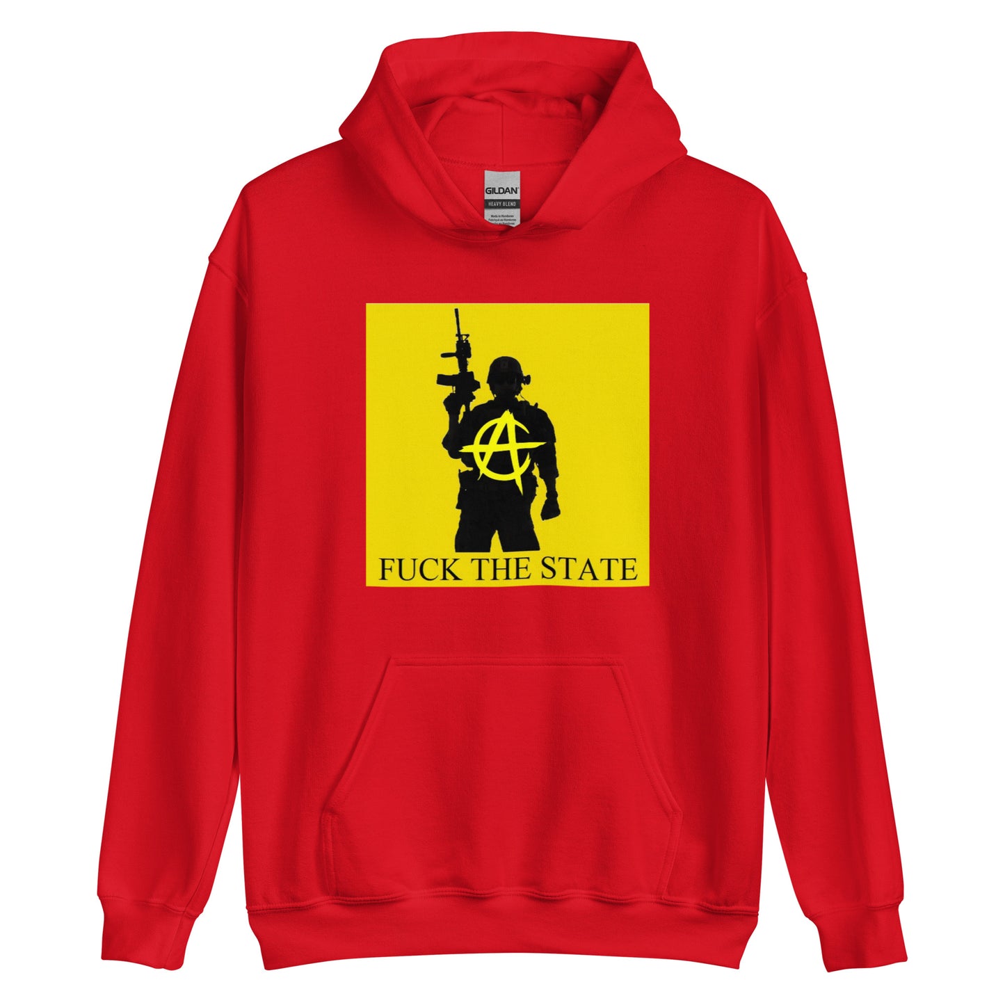 "Fuck The State" By @AncapAir Hoodie