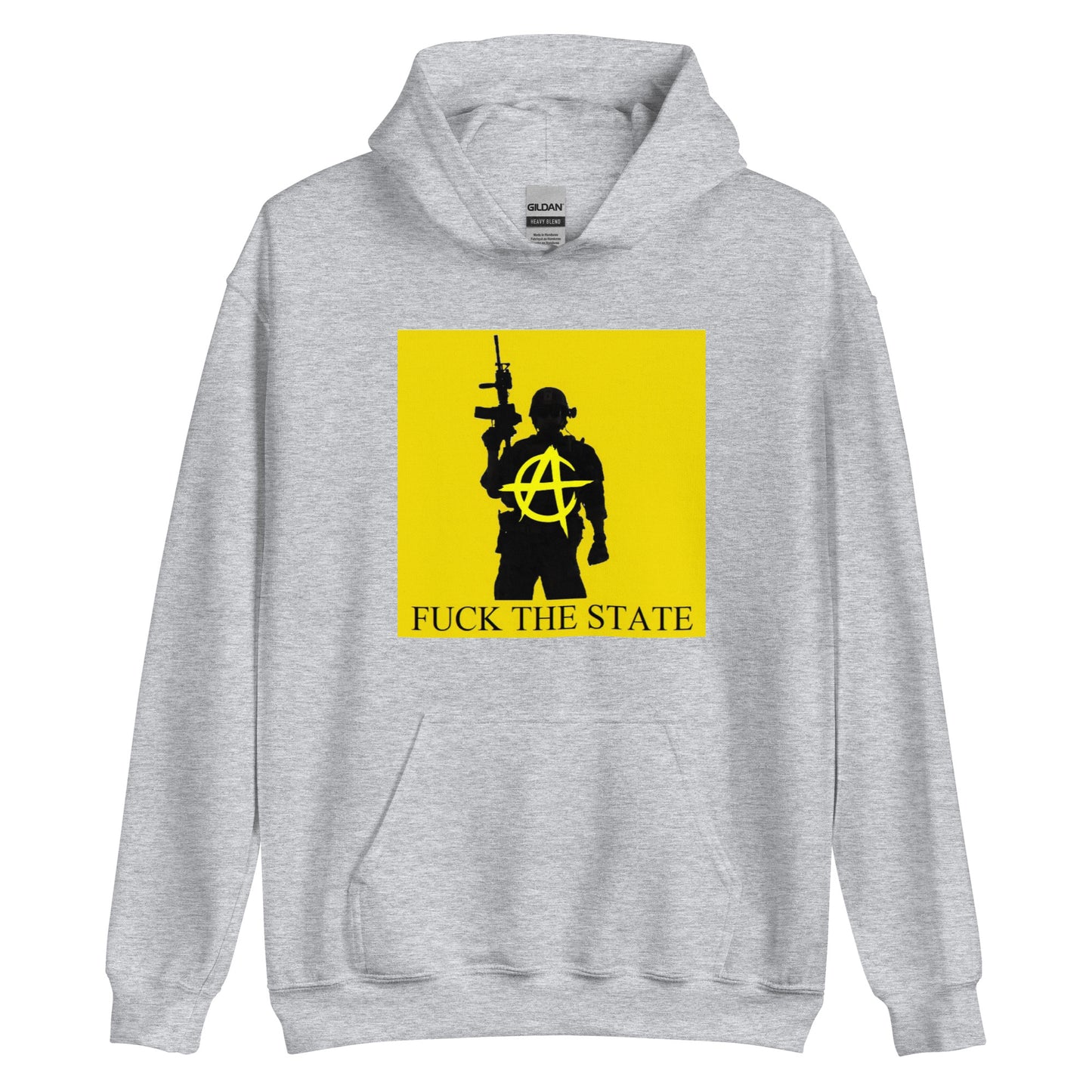 "Fuck The State" By @AncapAir Hoodie
