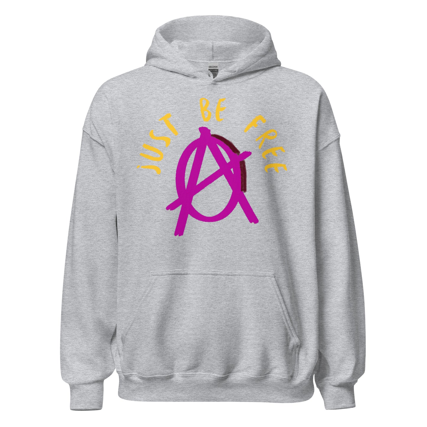 Anarchy Wear Pink "Just Be Free" Hoodie