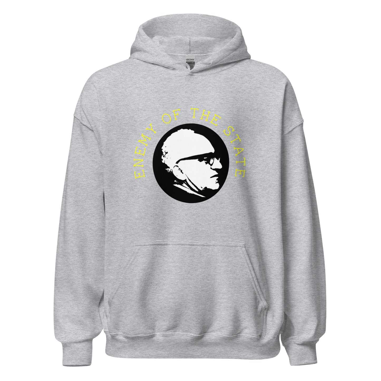 Anarchy Wear Gold "Enemy of The State" Hoodie