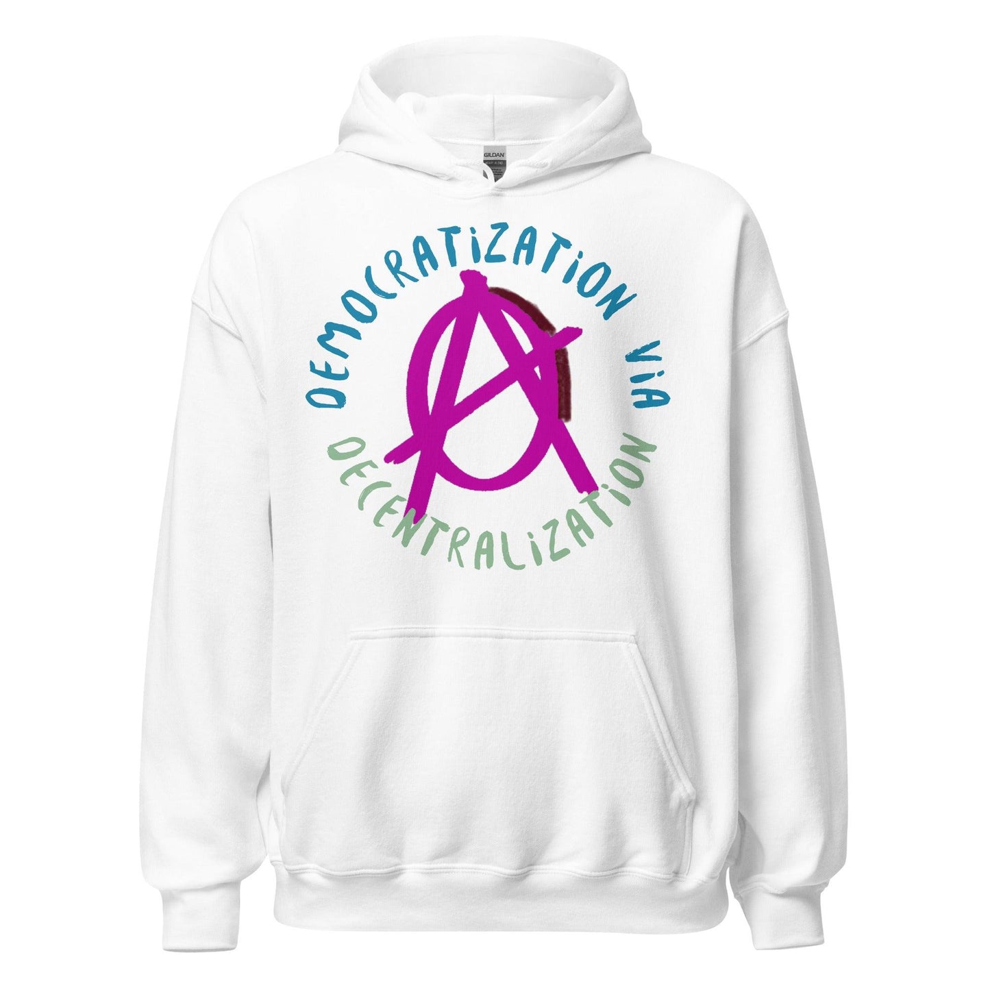 Anarchy Wear Pink "Decentralization" Hoodie - AnarchyWear