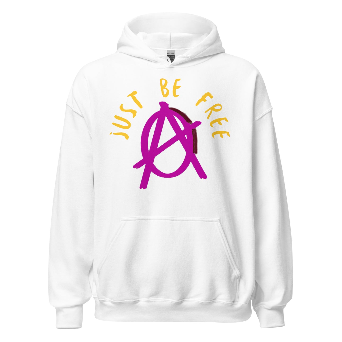 Anarchy Wear Pink "Just Be Free" Hoodie