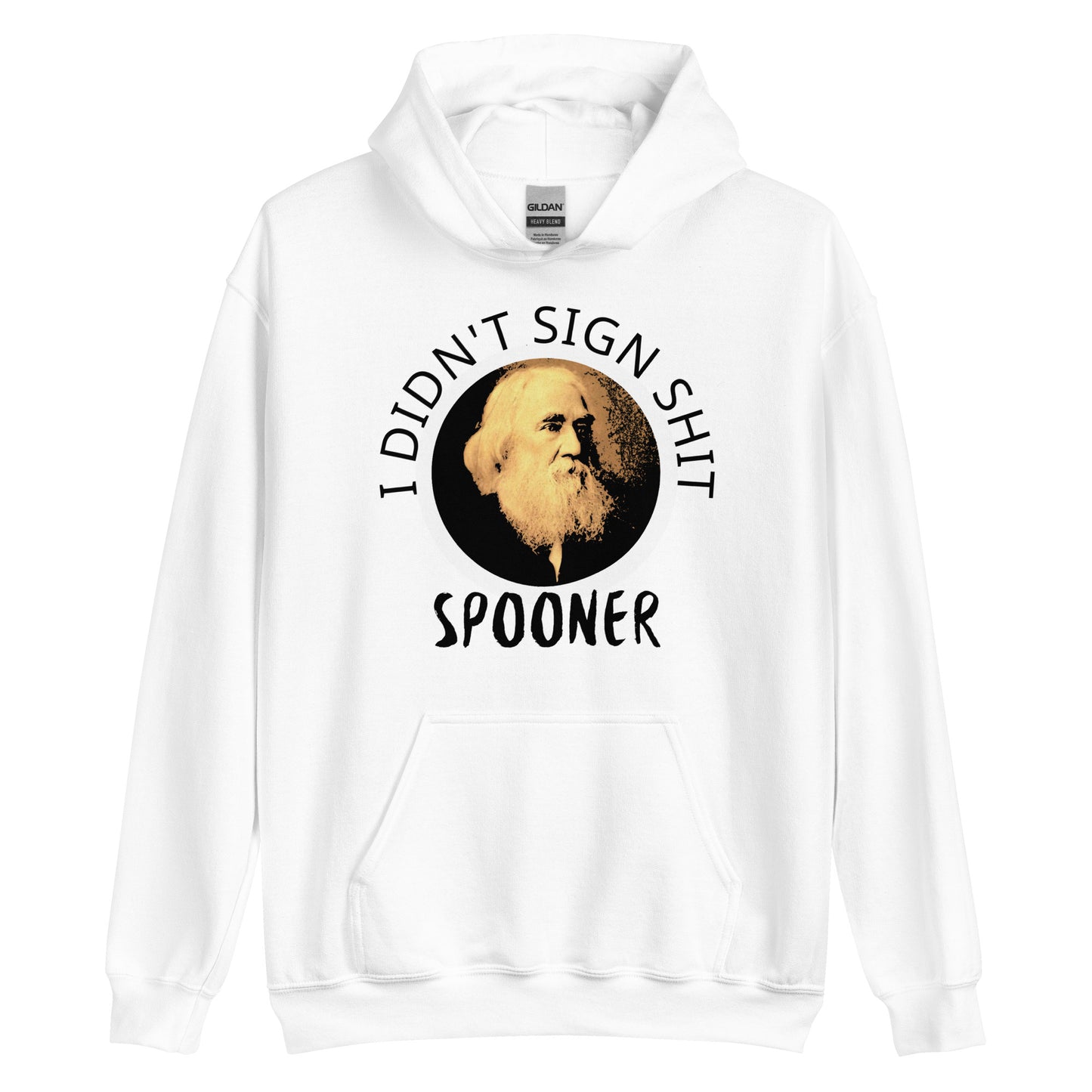 Anarchy Wear "I Didn't Sign Shit" Spooner Hoodie