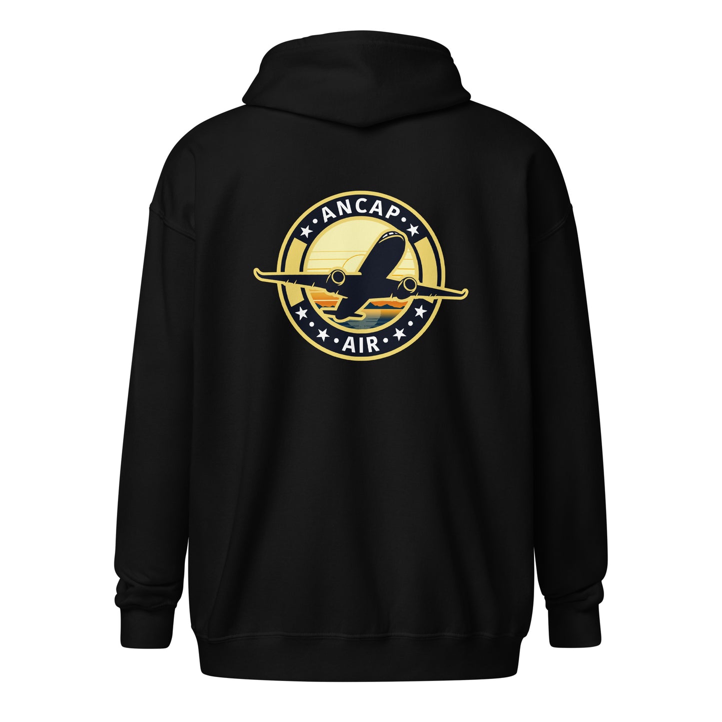AnCap Air Official Heavy Blend Zip Hoodie