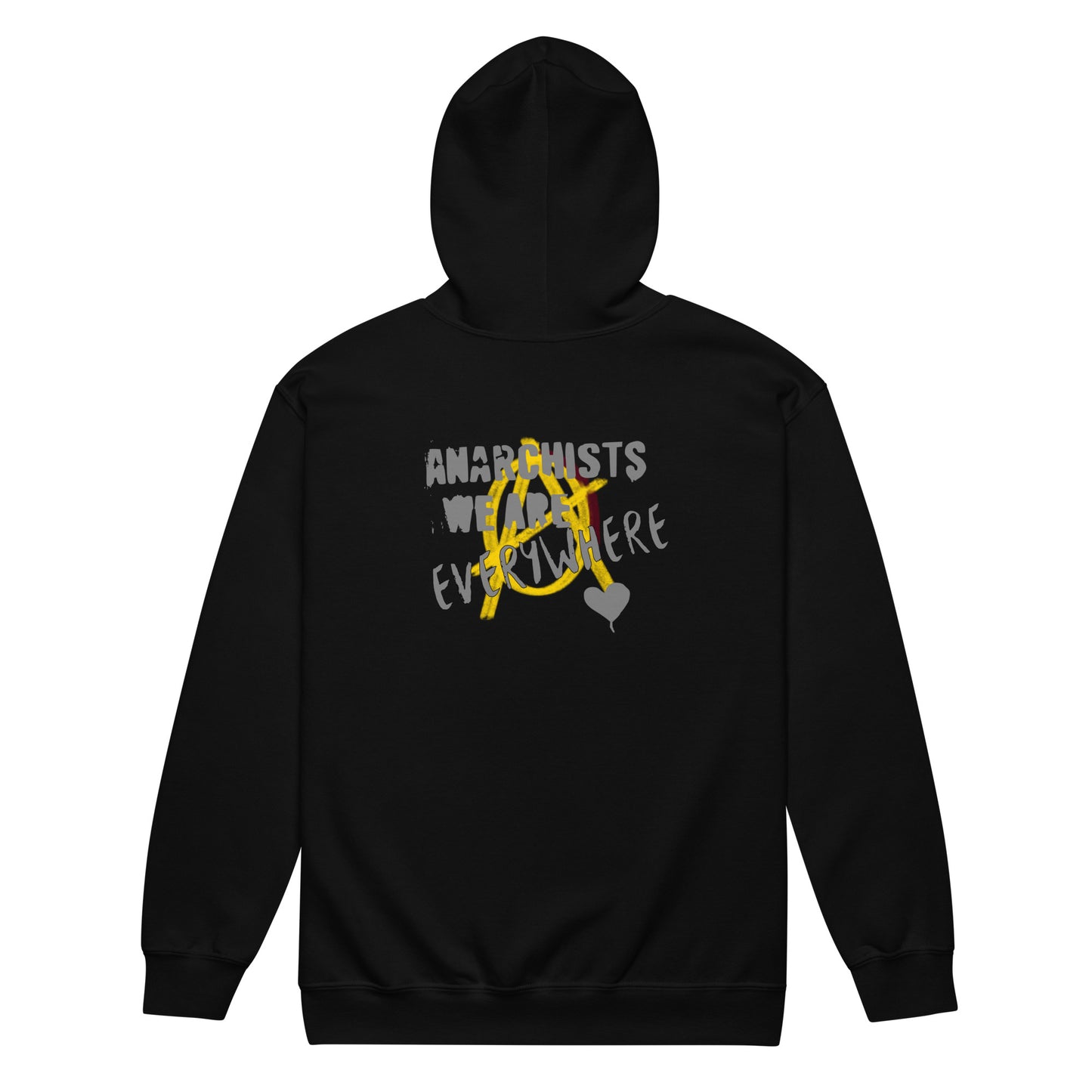 Anarchy Wear "We Are Every Where" Heavy Blend Zip Hoodie
