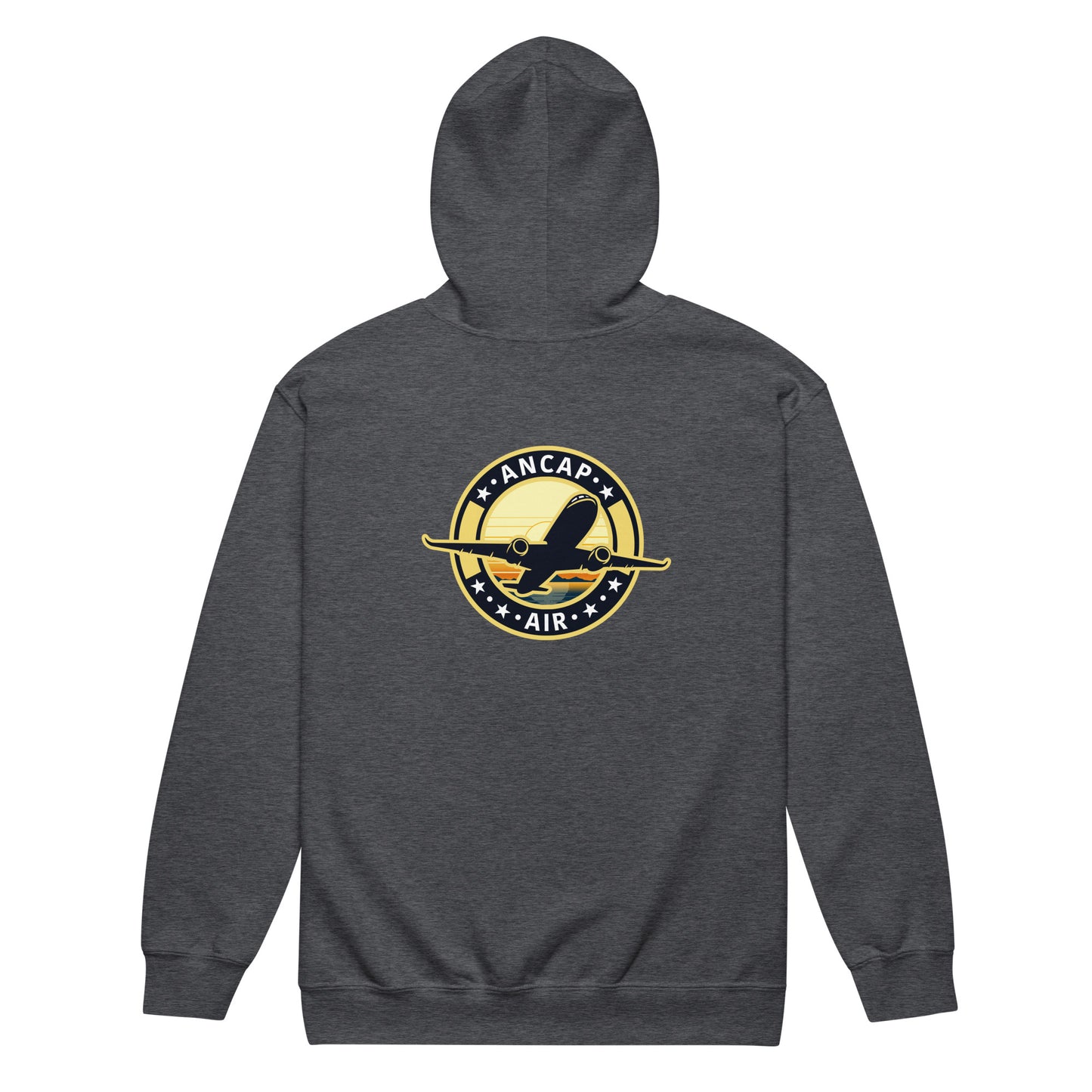 AnCap Air Official Heavy Blend Zip Hoodie