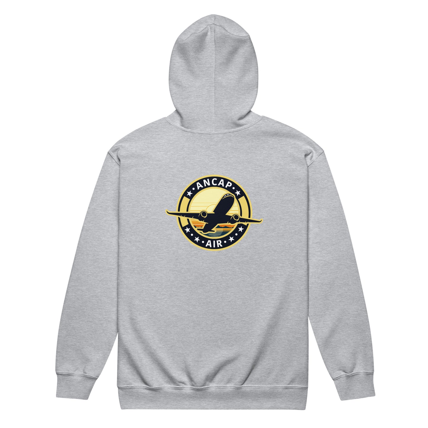 AnCap Air Official Heavy Blend Zip Hoodie