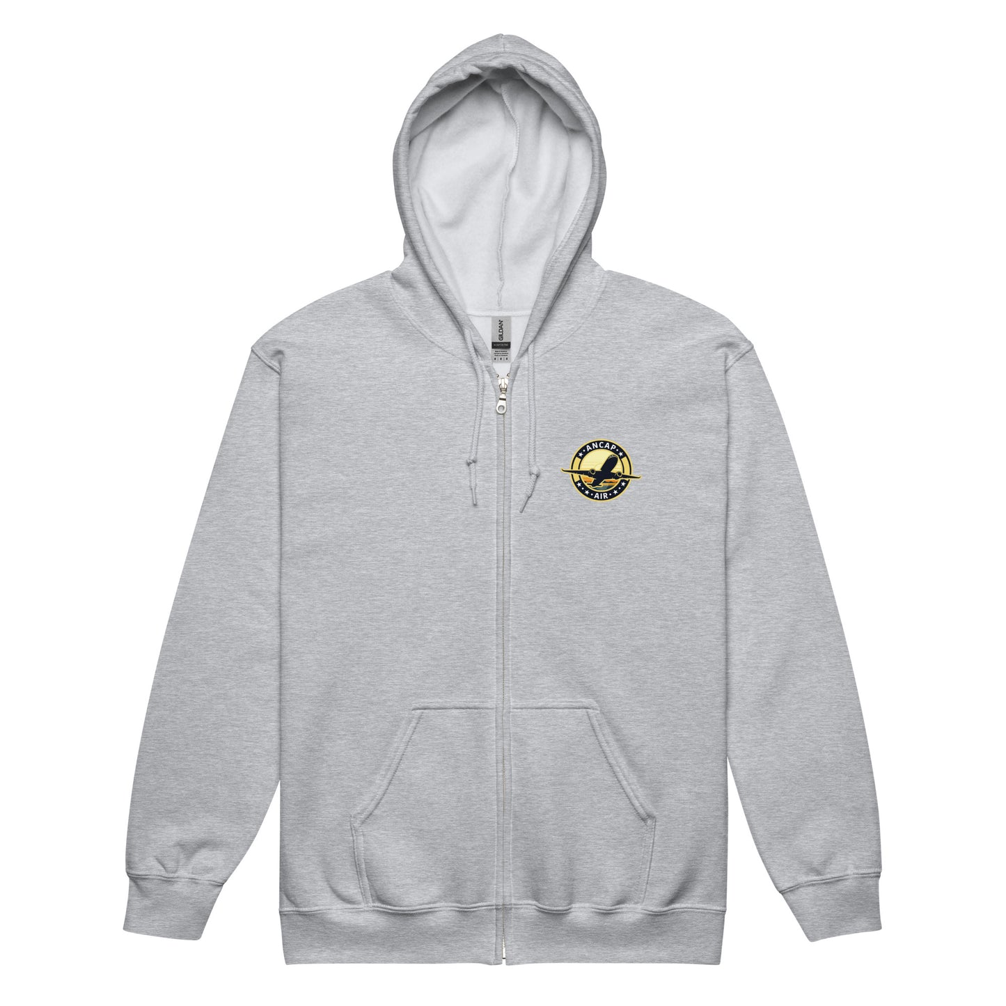 AnCap Air Official Heavy Blend Zip Hoodie