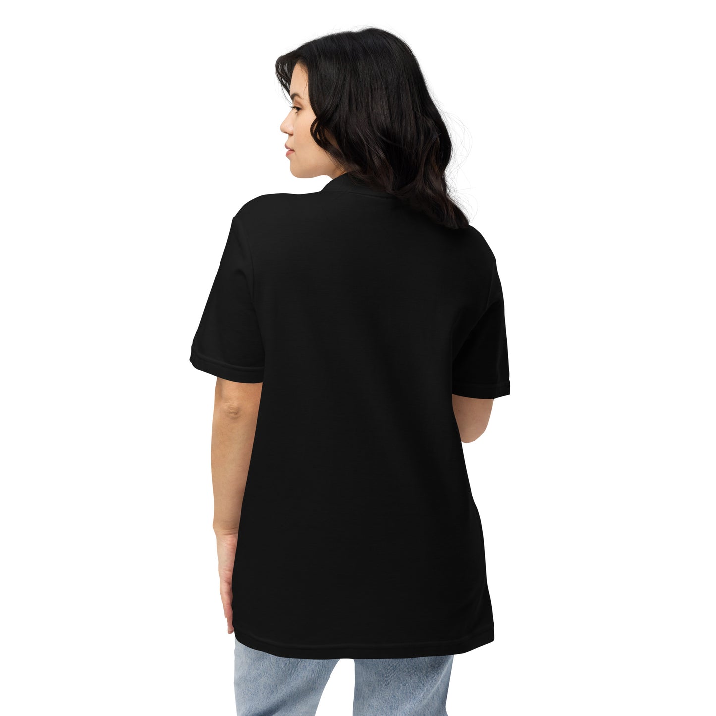 Anarchy Wear "Just Be Free" Unisex pique polo shirt