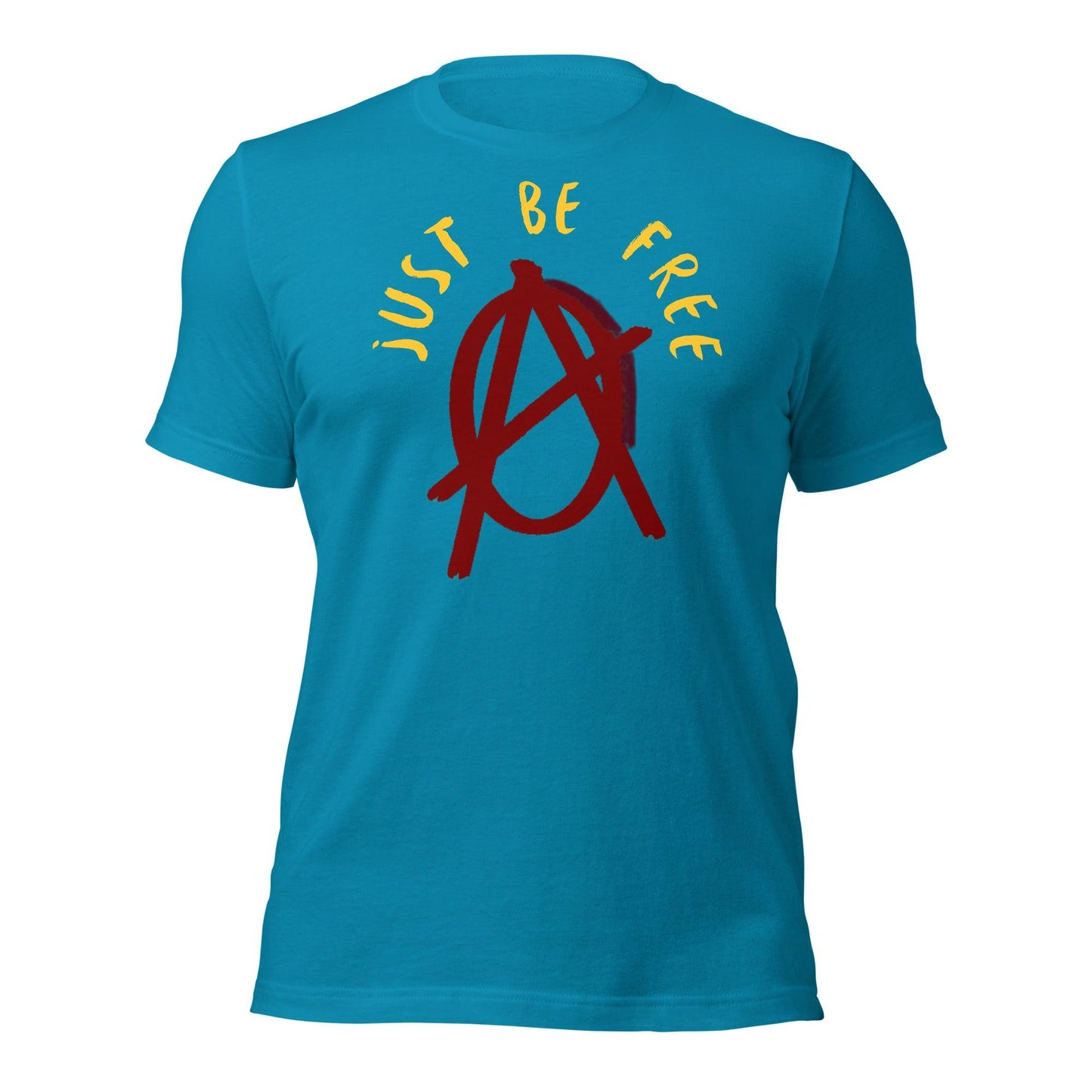 Anarchy Wear "Just Be Free" Red Unisex t-shirt - AnarchyWear