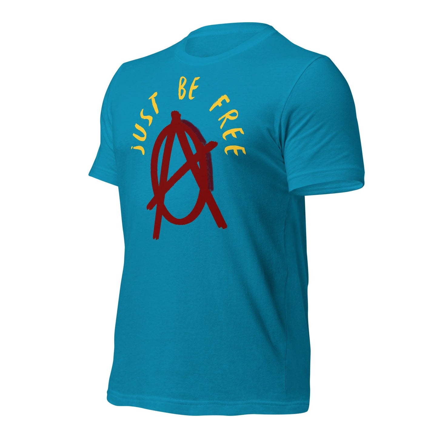 Anarchy Wear "Just Be Free" Red Unisex t-shirt - AnarchyWear
