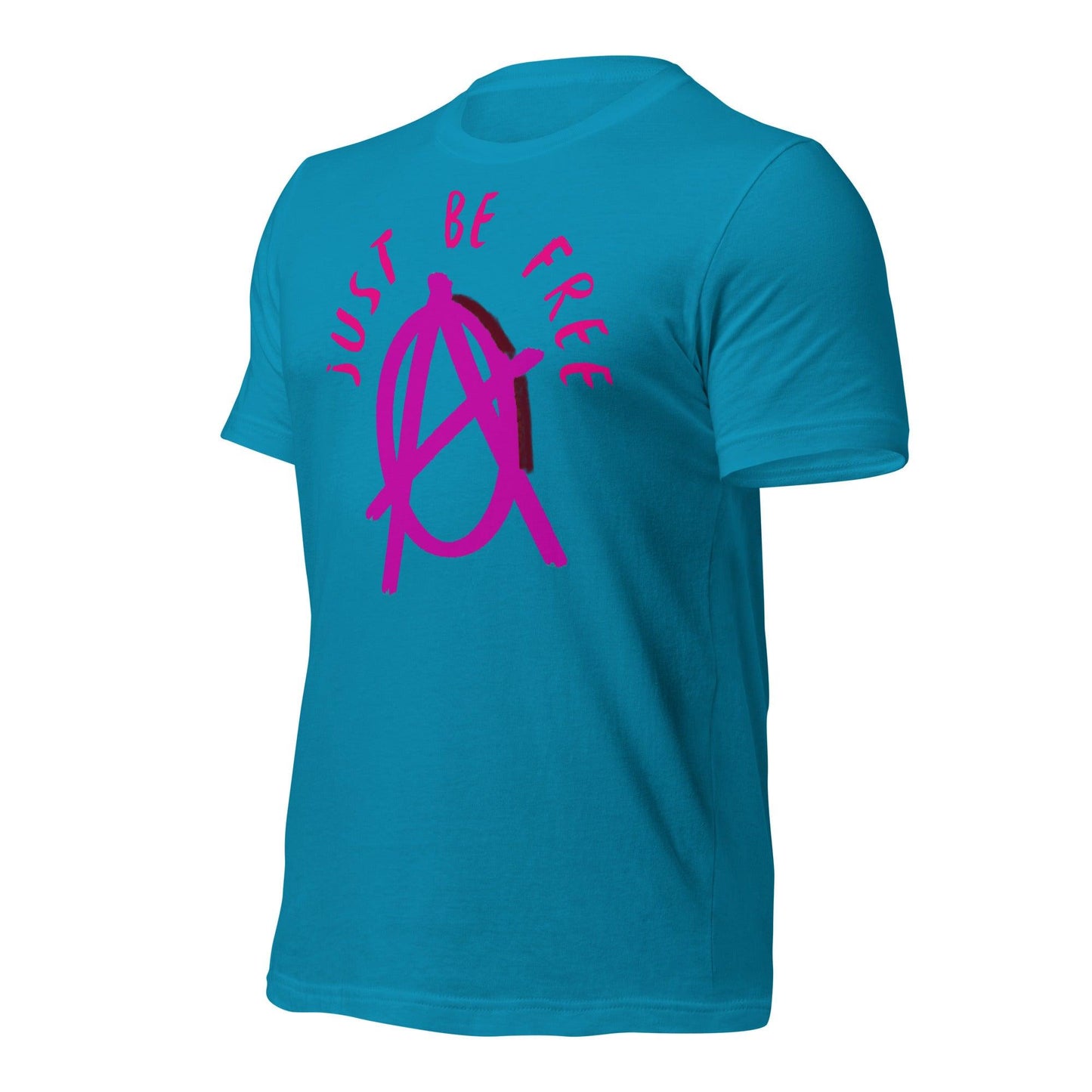 Anarchy Wear "Just Be Free" Pink Unisex t-shirt - AnarchyWear