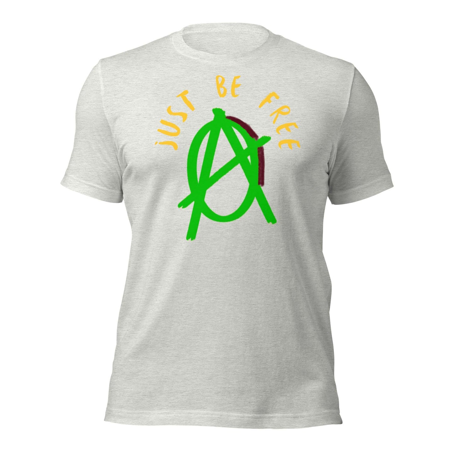 Anarchy Wear "Just Be Free" Green Pastels Unisex t-shirt - AnarchyWear