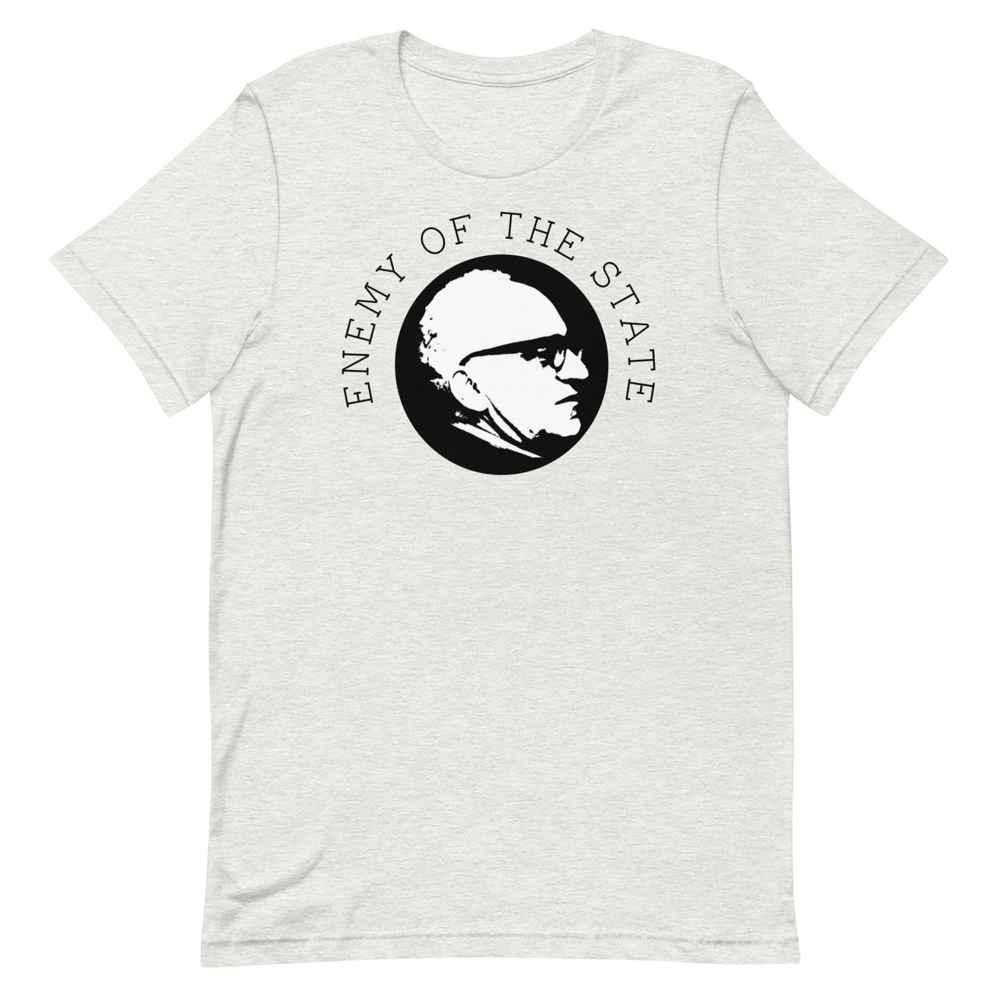 Anarchy Wear Black on Pastels "Enemy of The State" Unisex t-shirt