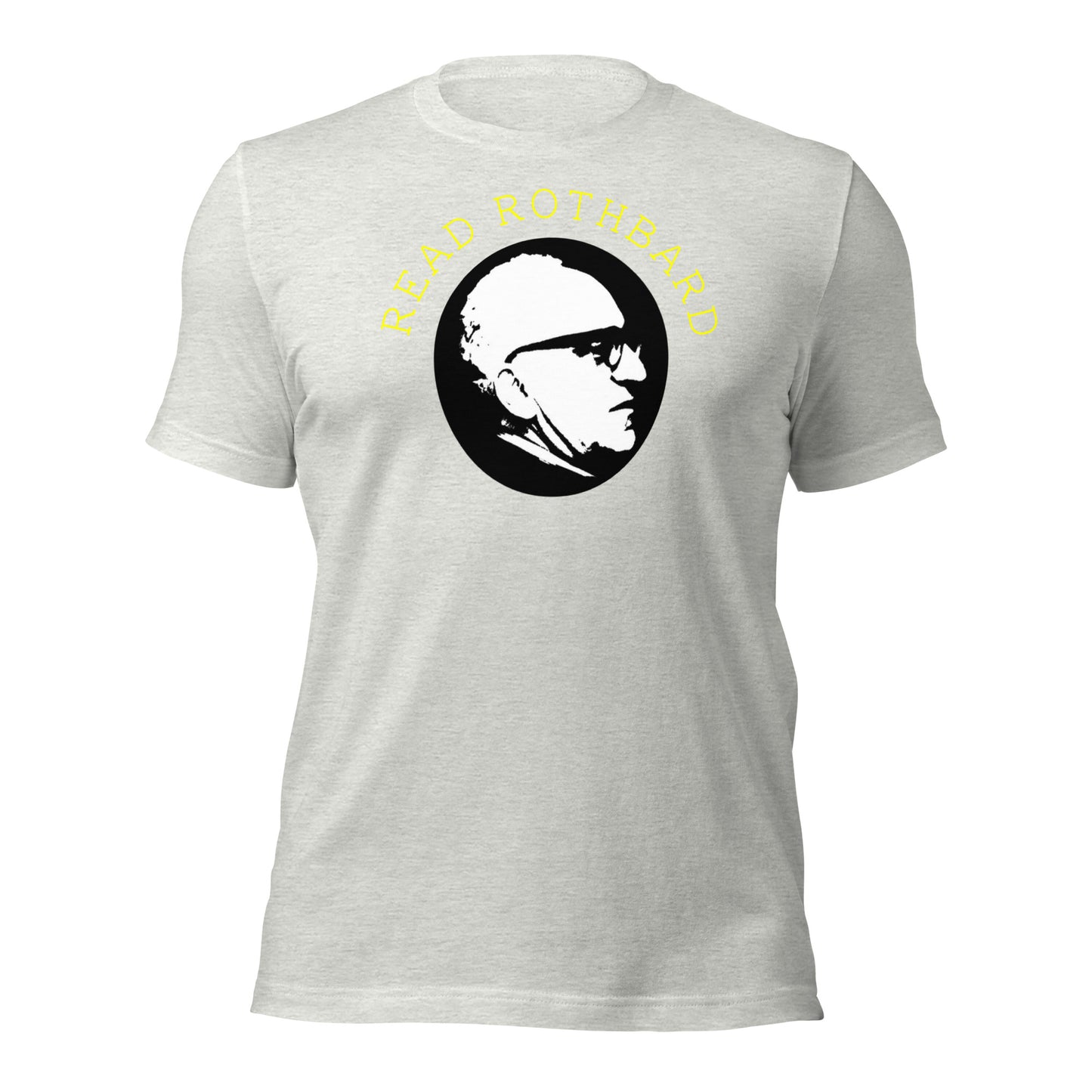 Anarchy Wear Gold on Pastels "Read Rothbard" Unisex t-shirt