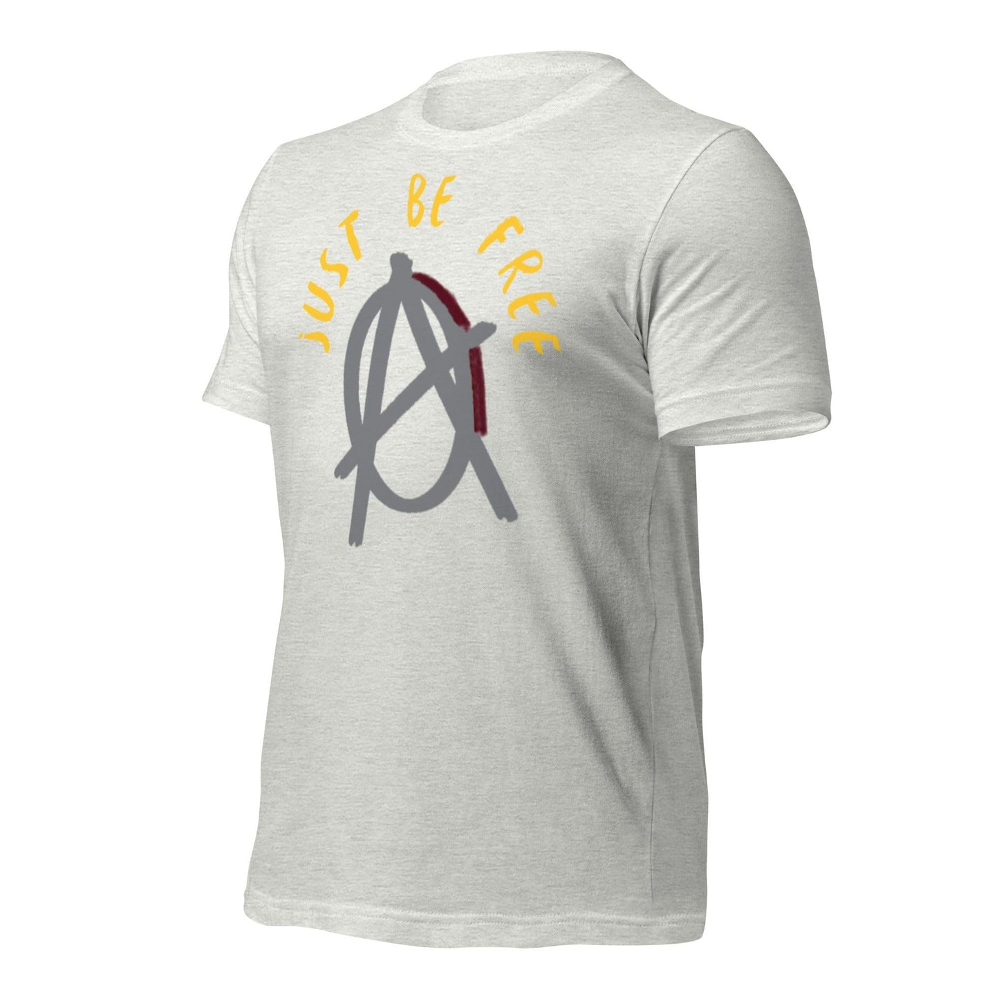 Anarchy Wear "Just Be Free" Grey Pastels Unisex t-shirt - AnarchyWear