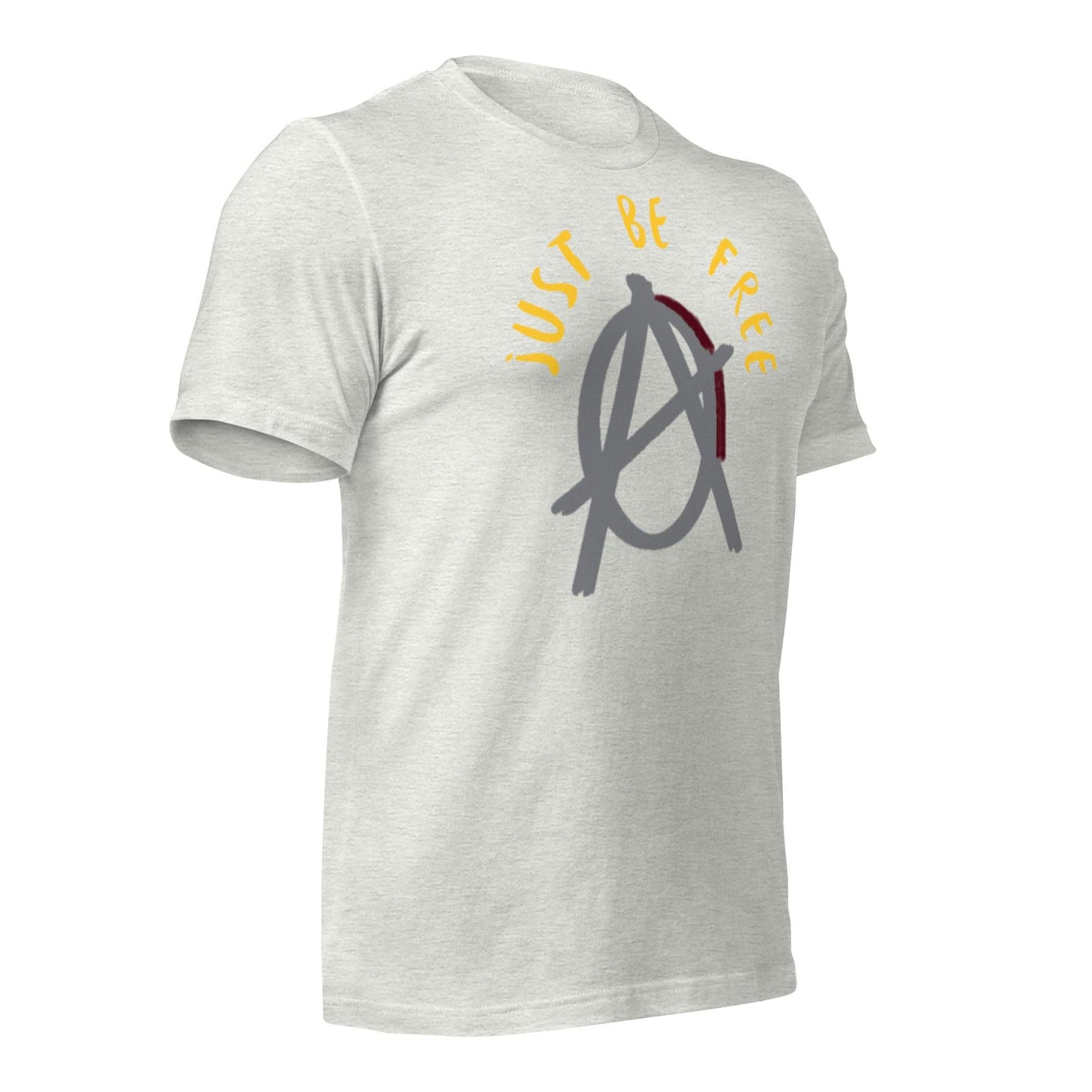 Anarchy Wear "Just Be Free" Grey Pastels Unisex t-shirt - AnarchyWear
