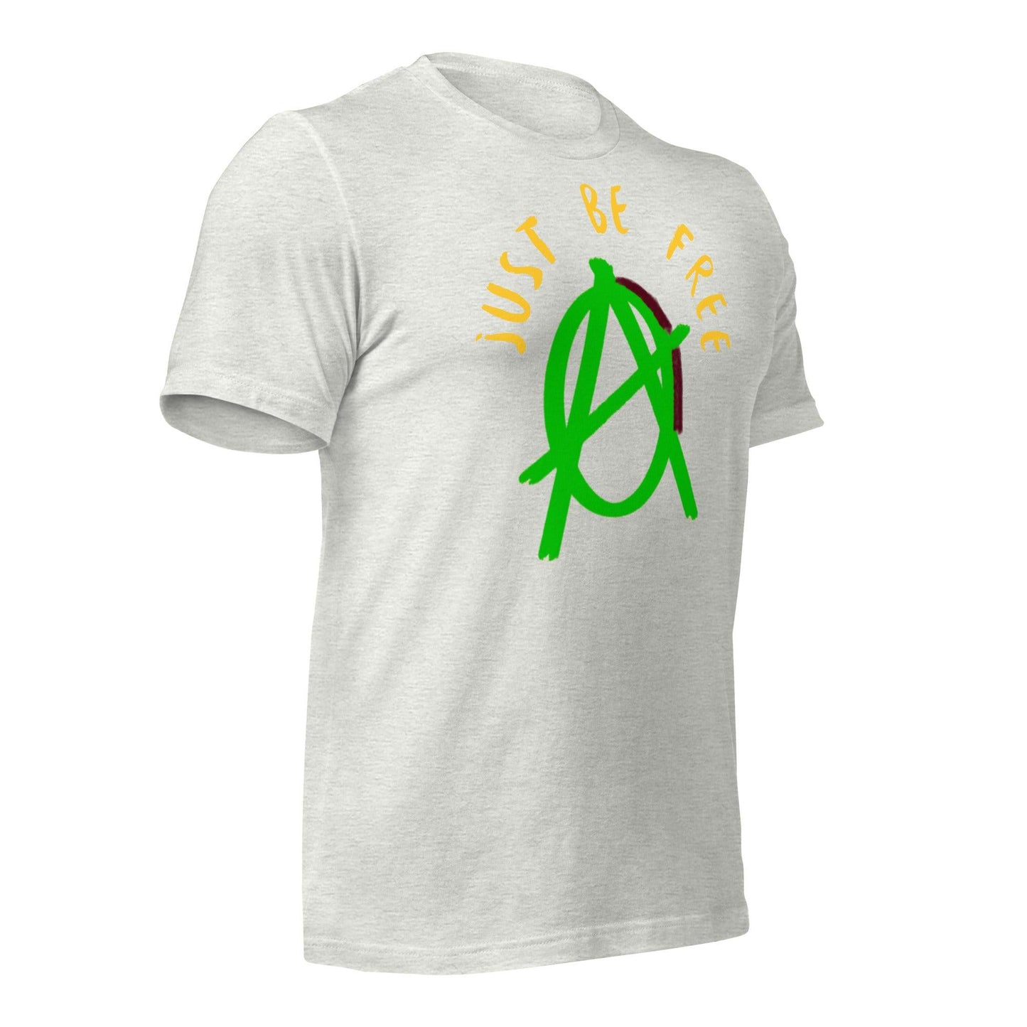 Anarchy Wear "Just Be Free" Green Pastels Unisex t-shirt - AnarchyWear