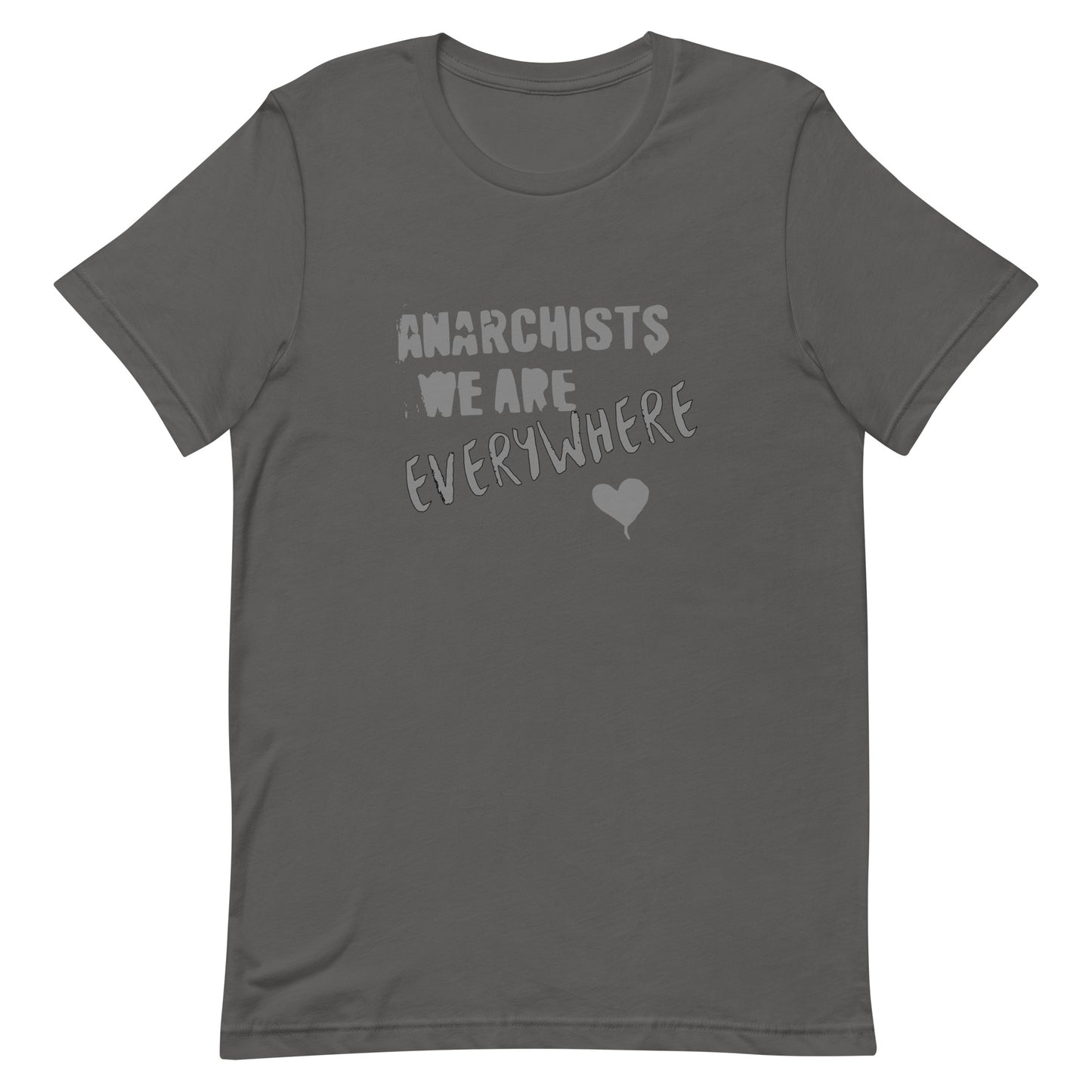 Anarchy Wear "We Are Every Where" Agora Grey Unisex t-shirt