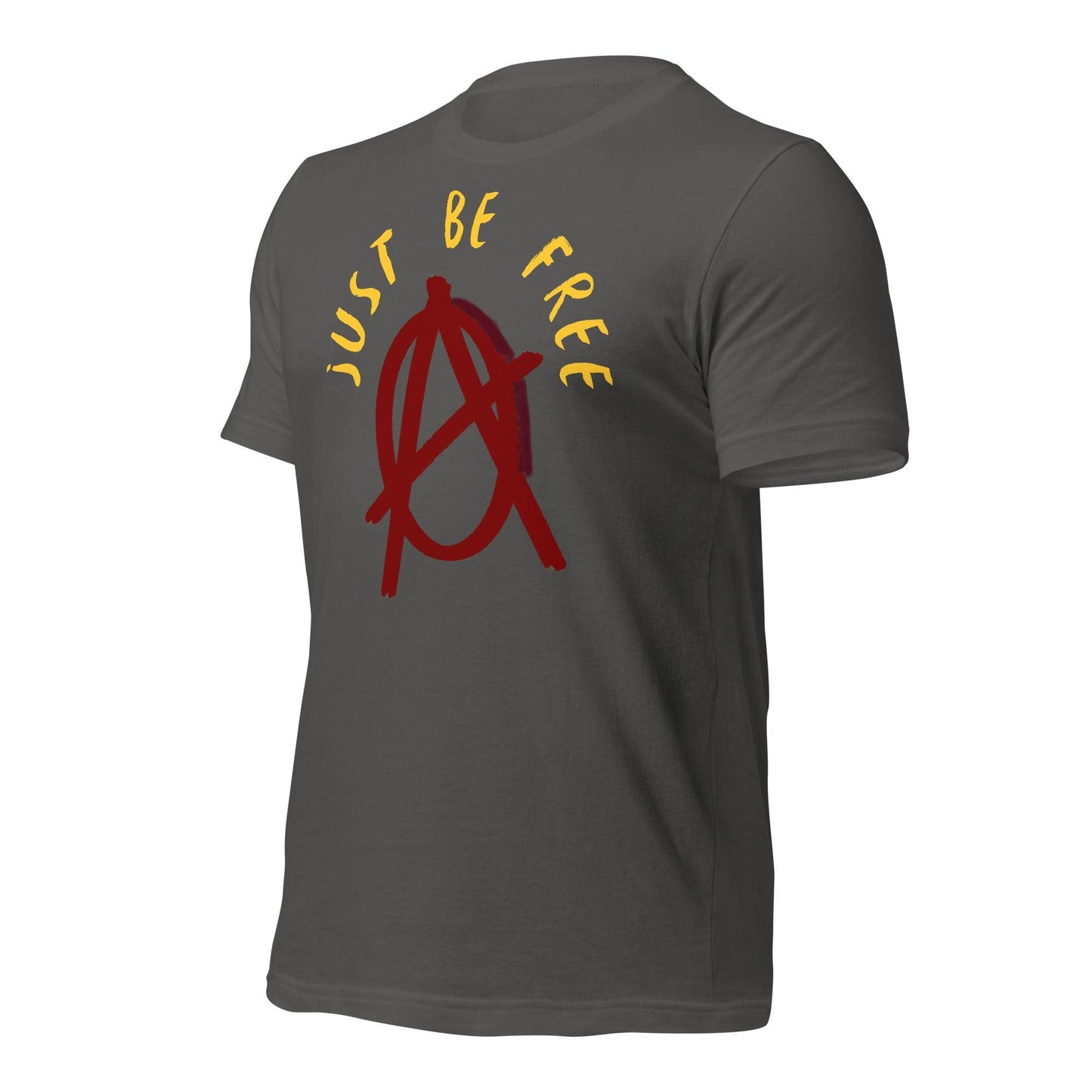Anarchy Wear "Just Be Free" Red Unisex t-shirt - AnarchyWear