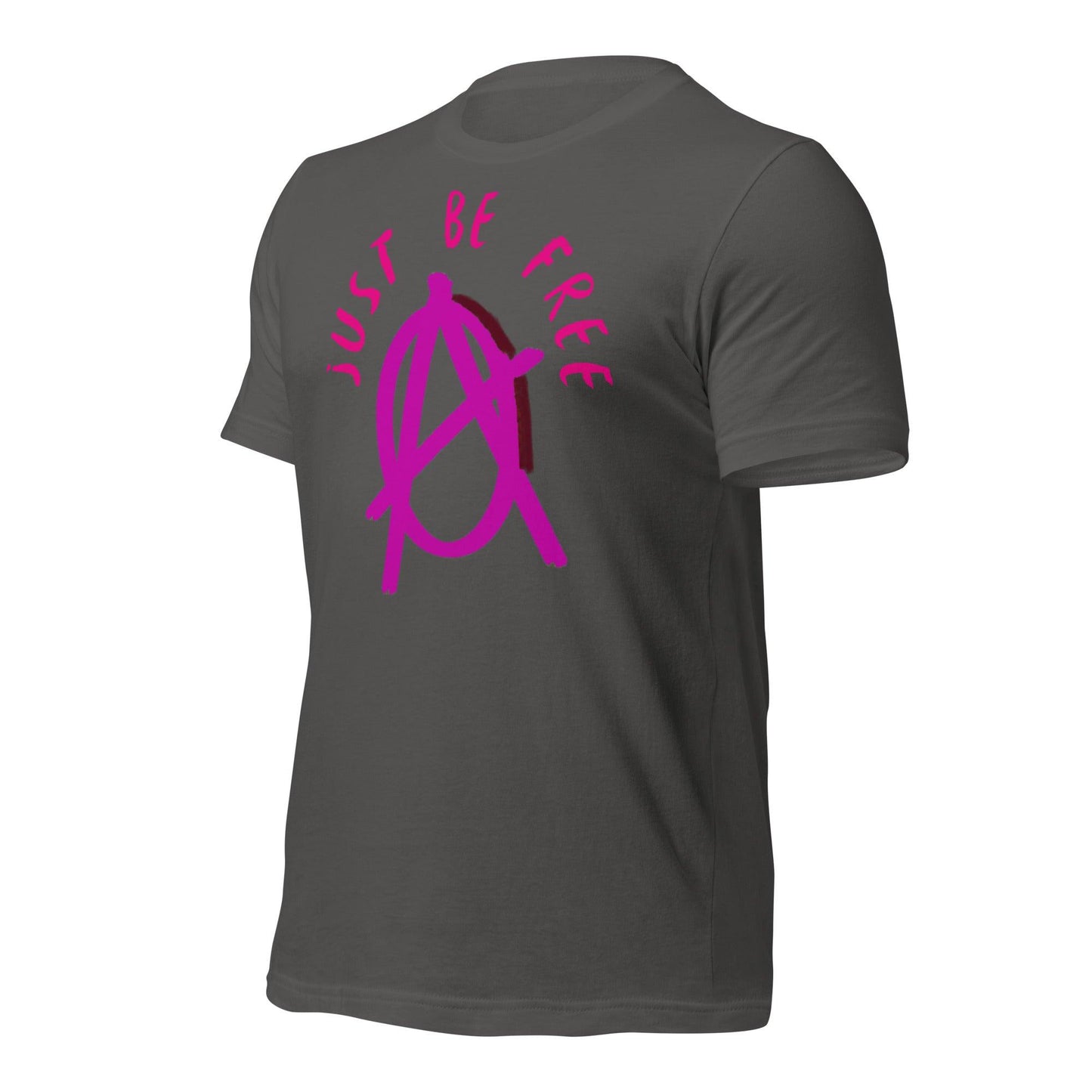 Anarchy Wear "Just Be Free" Pink Unisex t-shirt - AnarchyWear