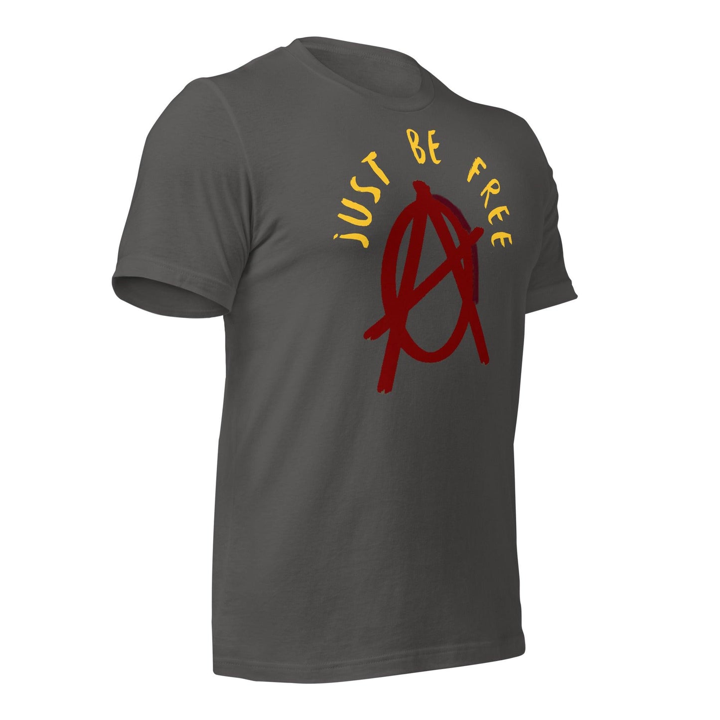 Anarchy Wear "Just Be Free" Red Unisex t-shirt - AnarchyWear