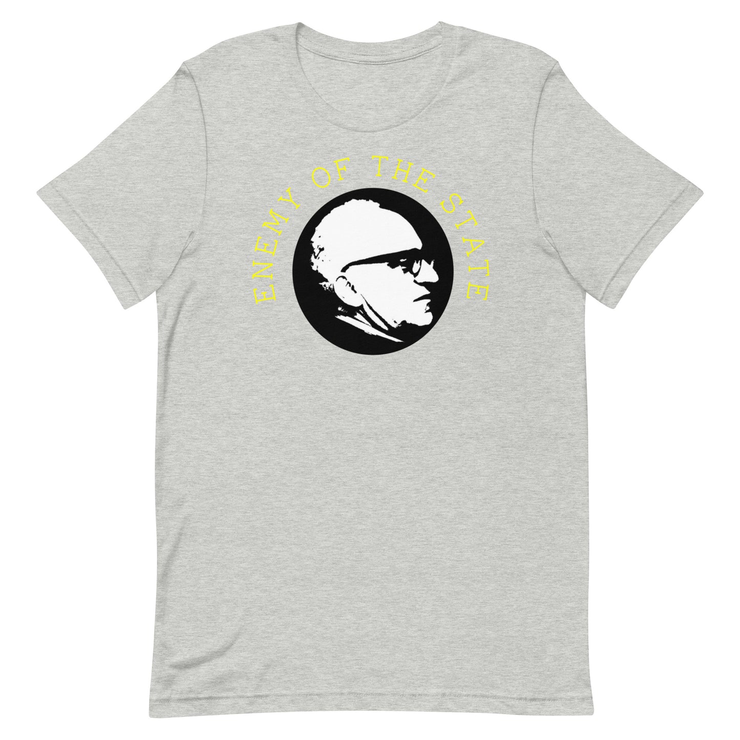 Anarchy Wear Gold on Pastels "Enemy of The State" Unisex t-shirt