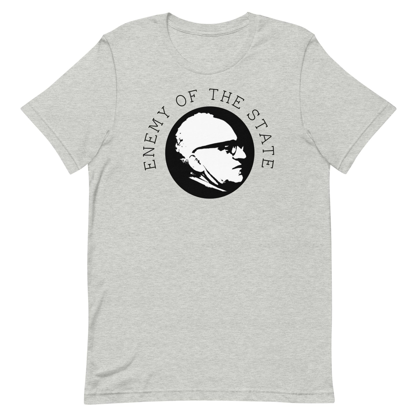 Anarchy Wear Black on Pastels "Enemy of The State" Unisex t-shirt