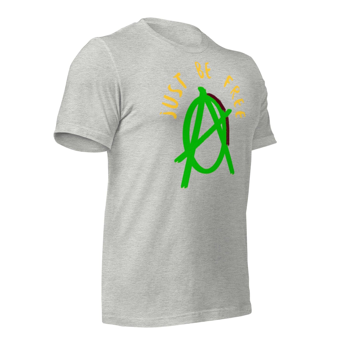 Anarchy Wear "Just Be Free" Green Pastels Unisex t-shirt - AnarchyWear