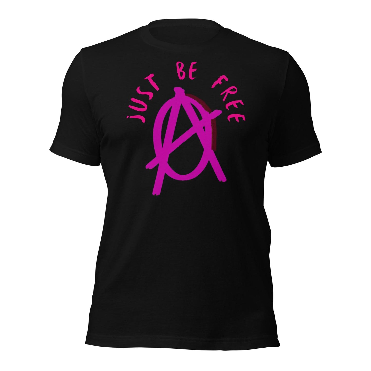 Anarchy Wear "Just Be Free" Pink Unisex t-shirt - AnarchyWear