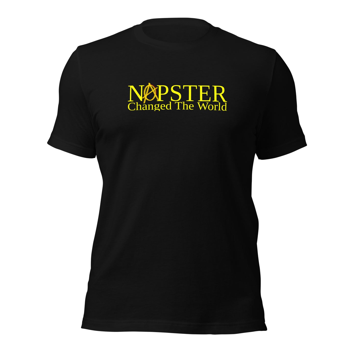 Anarchy Wear "NAPSTER changed the World" Unisex t-shirt