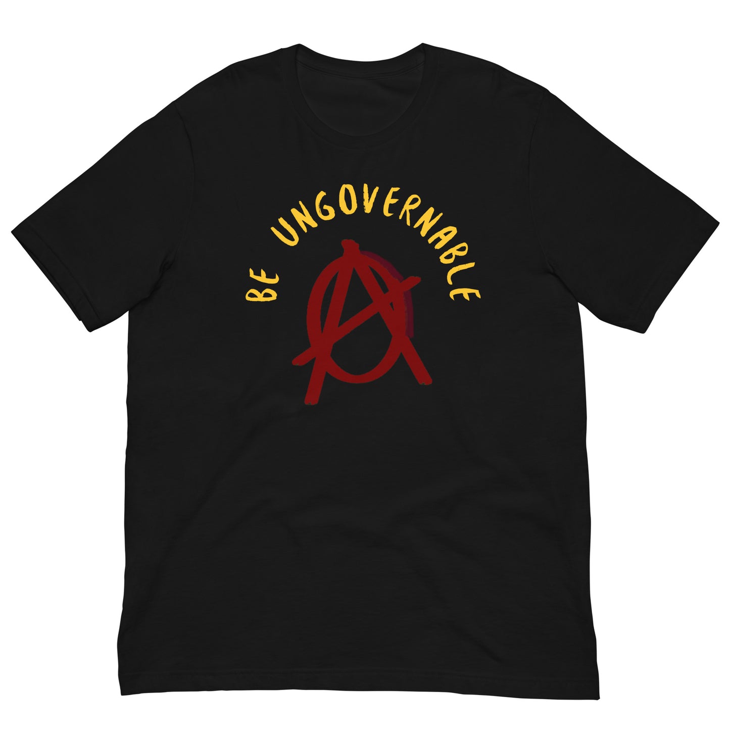Anarchy Wear "Be Ungovernable" Red Unisex t-shirt