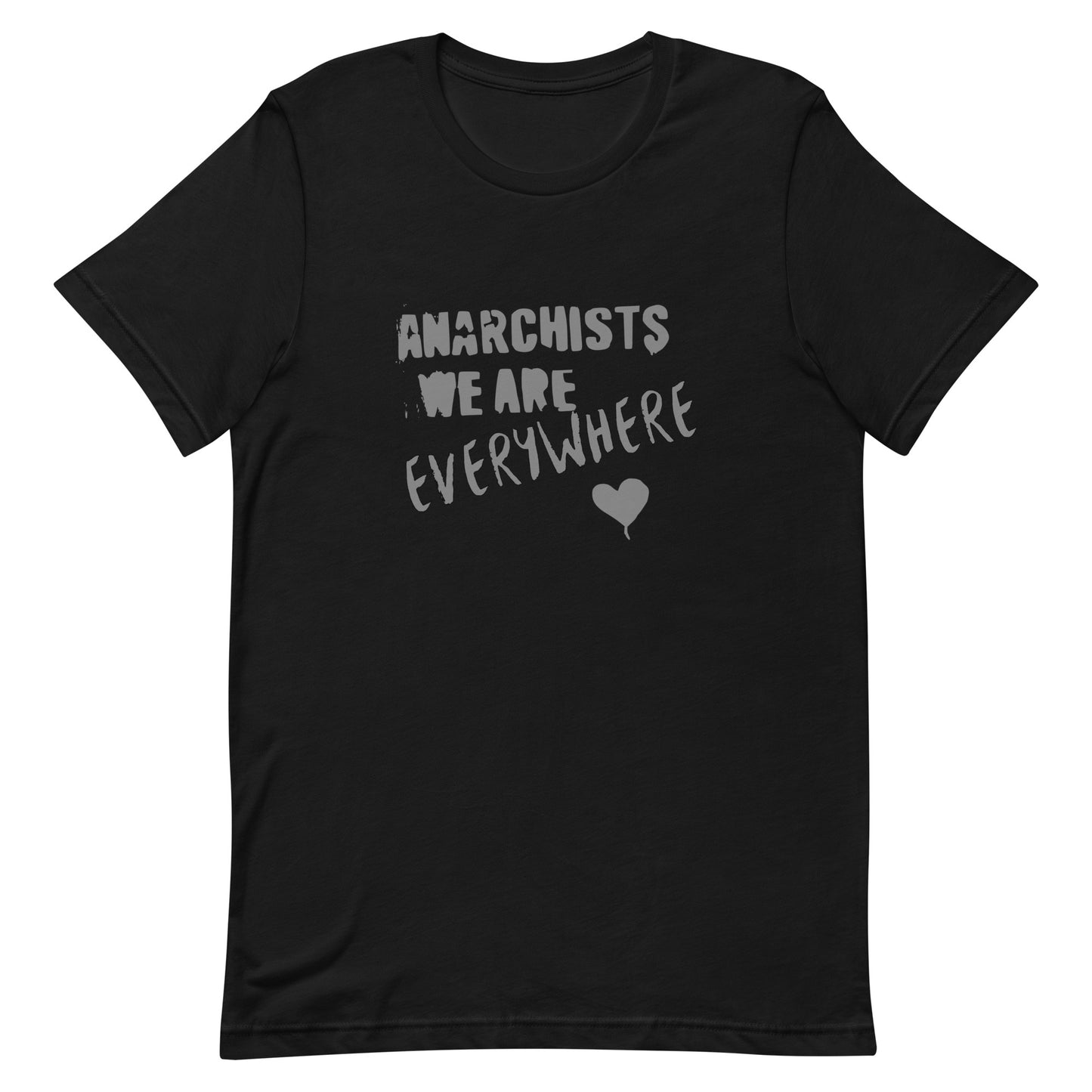 Anarchy Wear "We Are Every Where" Agora Grey Unisex t-shirt