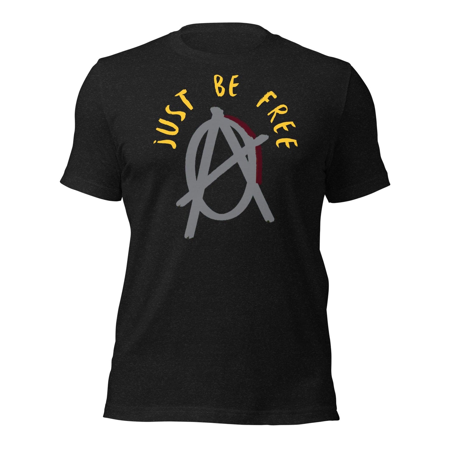 Anarchy Wear "Just Be Free" Agora Grey Unisex t-shirt - AnarchyWear