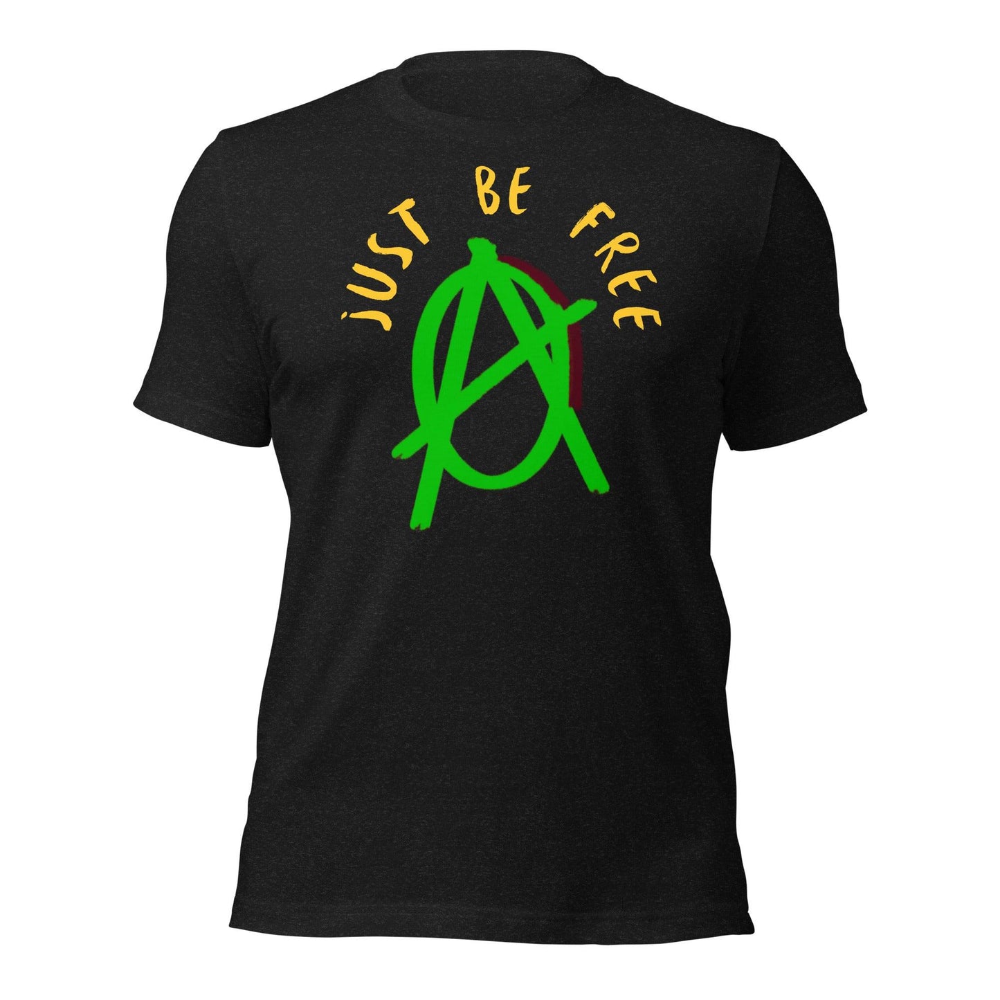 Anarchy Wear "Just Be Free" Green Unisex t-shirt - AnarchyWear