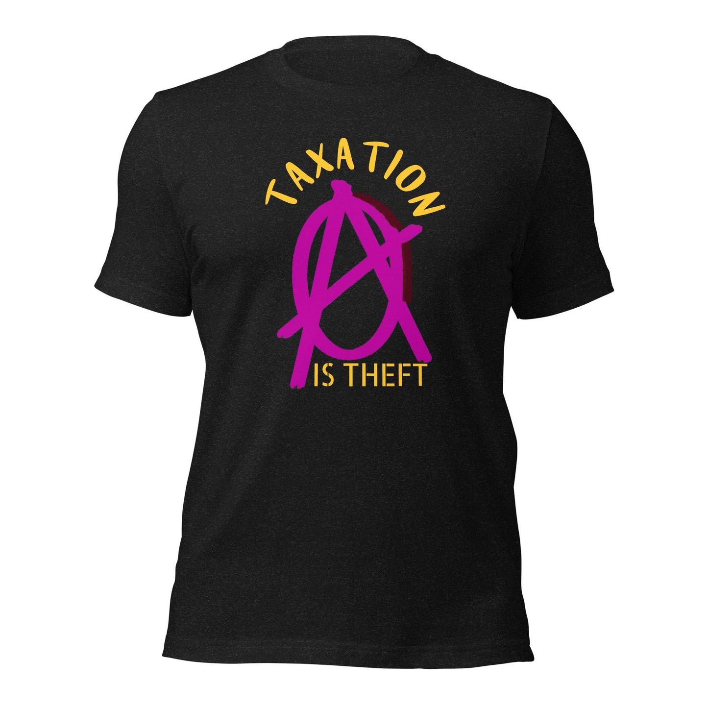 Anarchy Wear Pink "Taxation Is Theft" Unisex t-shirt - AnarchyWear