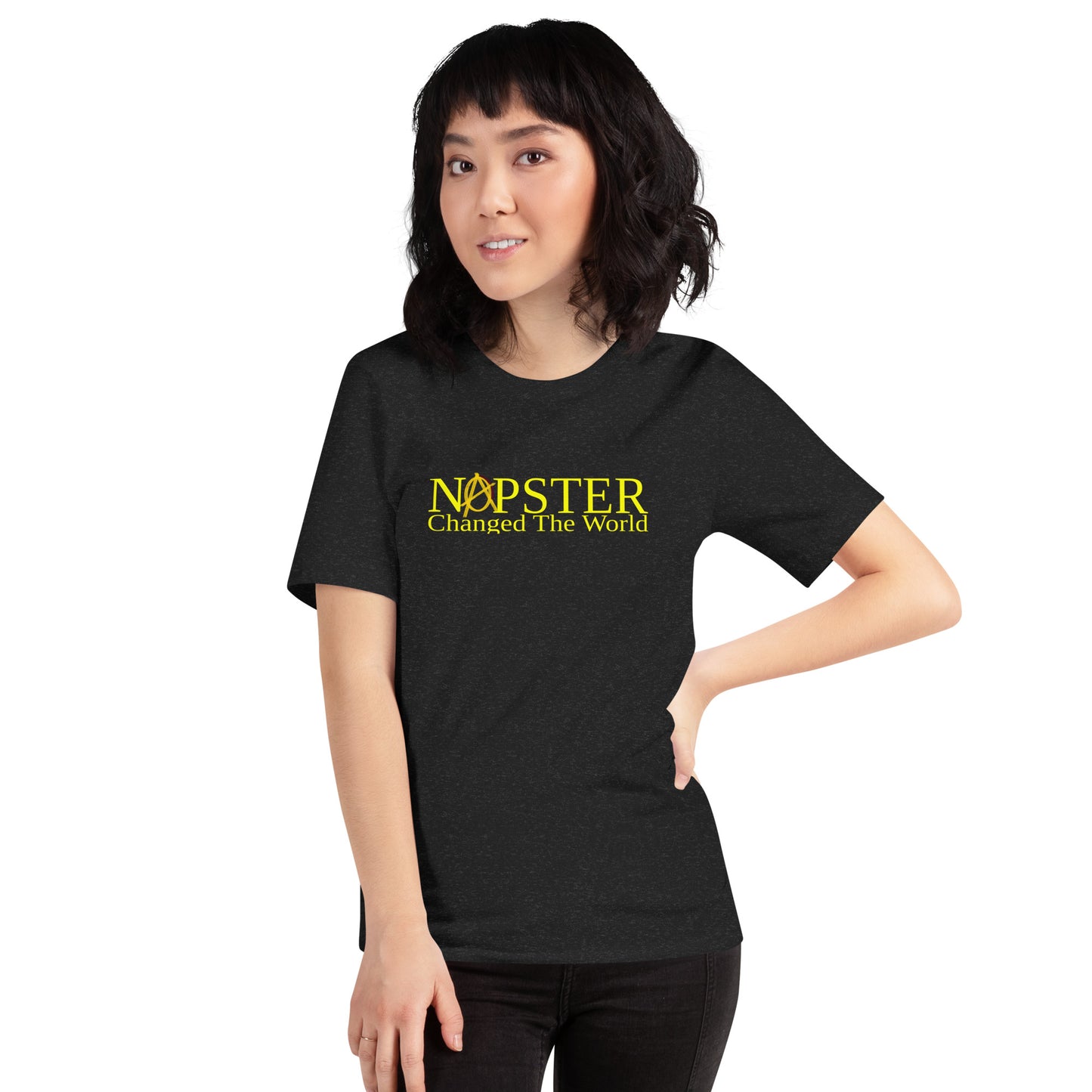 Anarchy Wear "NAPSTER changed the World" Unisex t-shirt