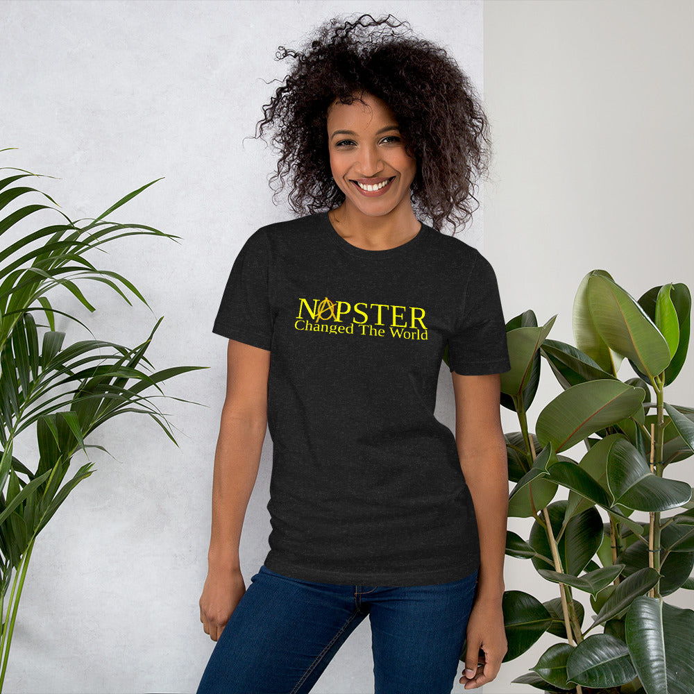 Anarchy Wear "NAPSTER changed the World" Unisex t-shirt