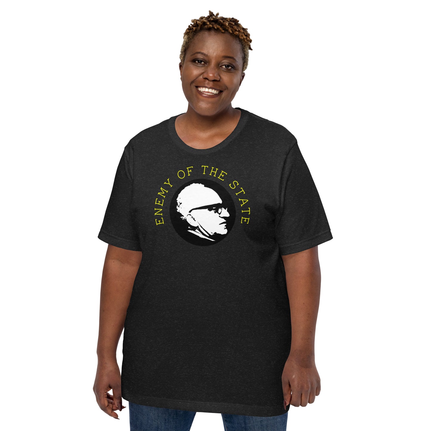Anarchy Wear Gold "Enemy of The State" Unisex t-shirt